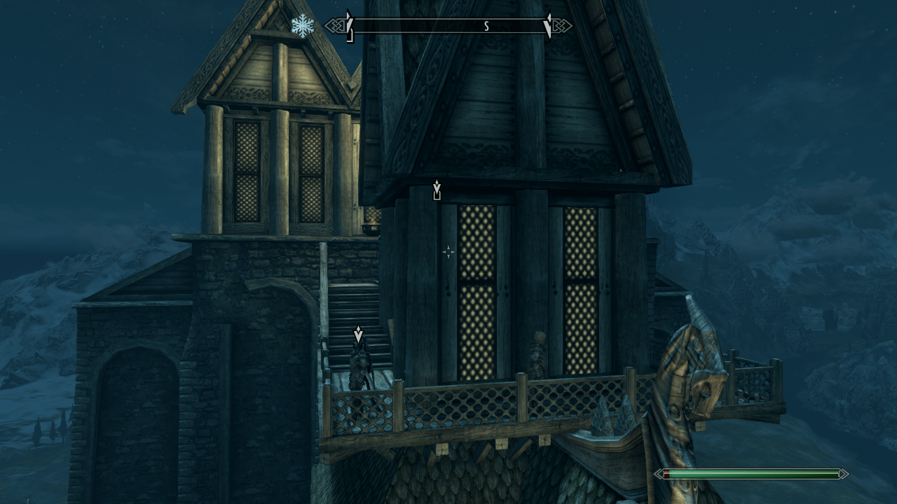 After 400 hours, I realised Dragonsreach has a balcony r/skyrim