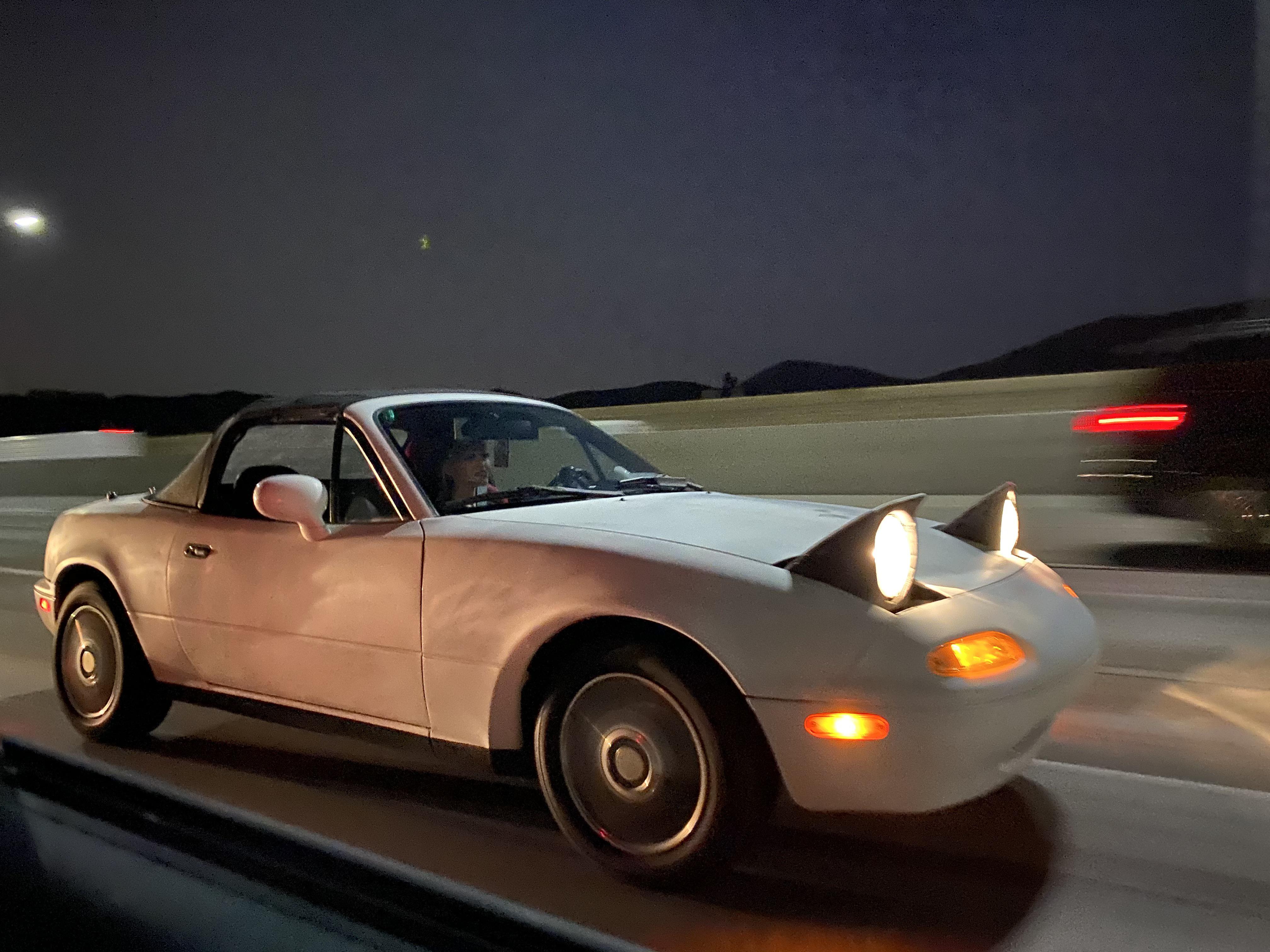toy car on freeway r/Miata