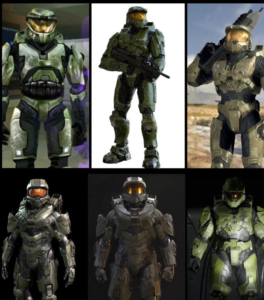 What’s your Favorite Master Chief Armor Style Throughout All The Halo