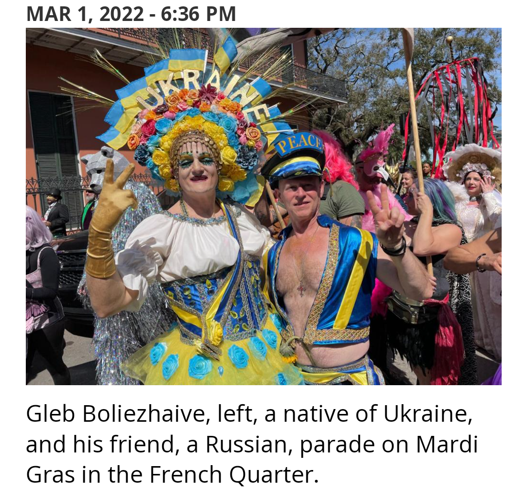Mardi Gras brings everyone together. r/MadeMeSmile