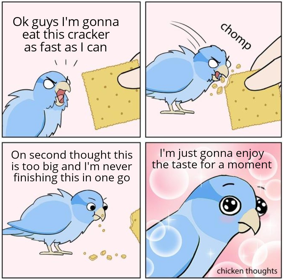 I got food poisoning from the cracker and now it's hurting my bones r