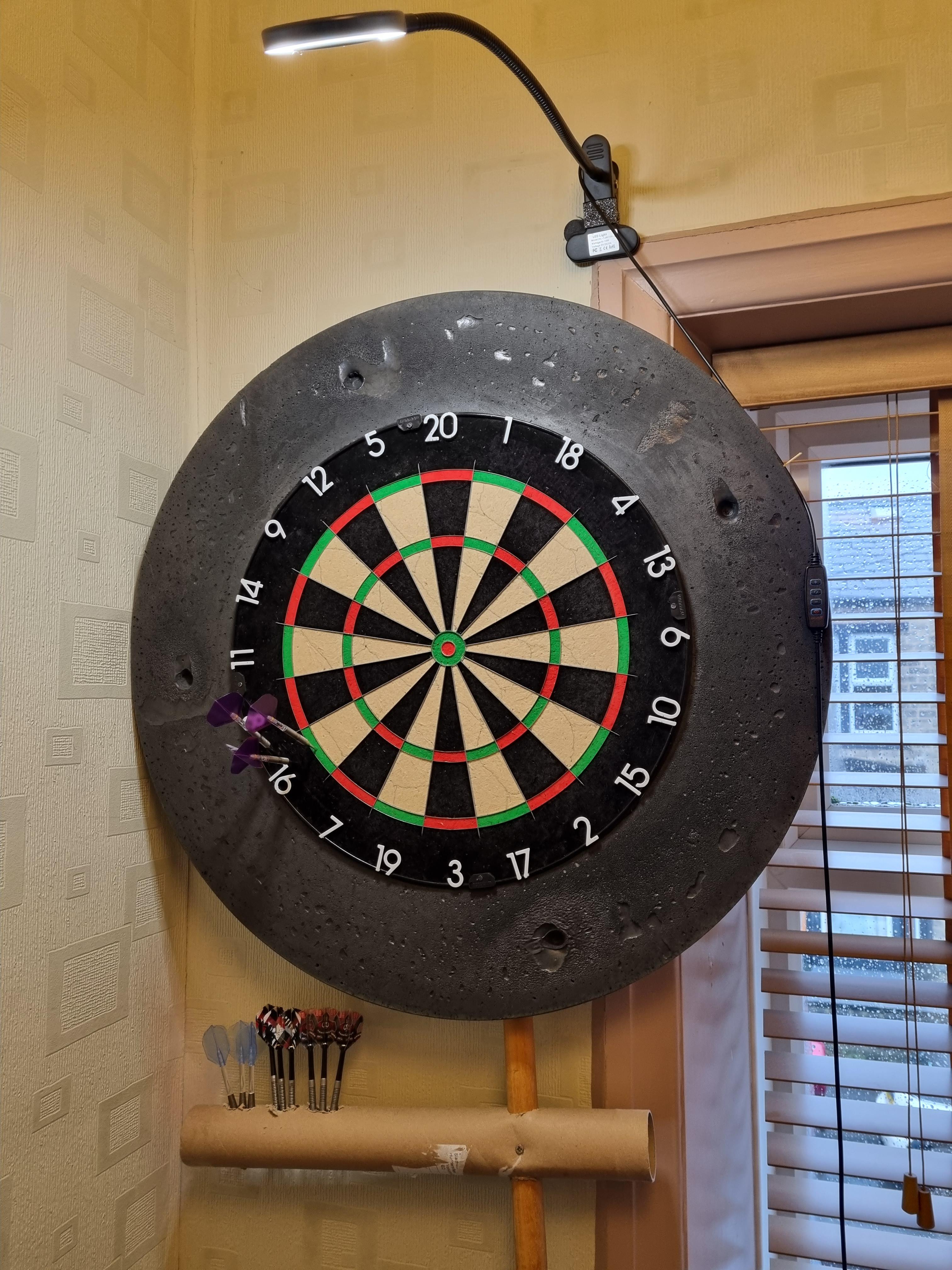 Scally Pally new dart rack installed r/Darts