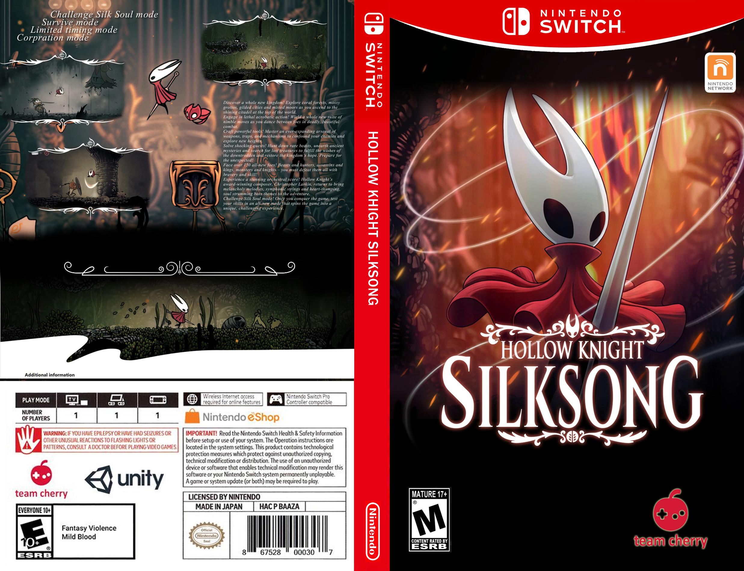 switch silk song r/NintendoSwitchBoxArt