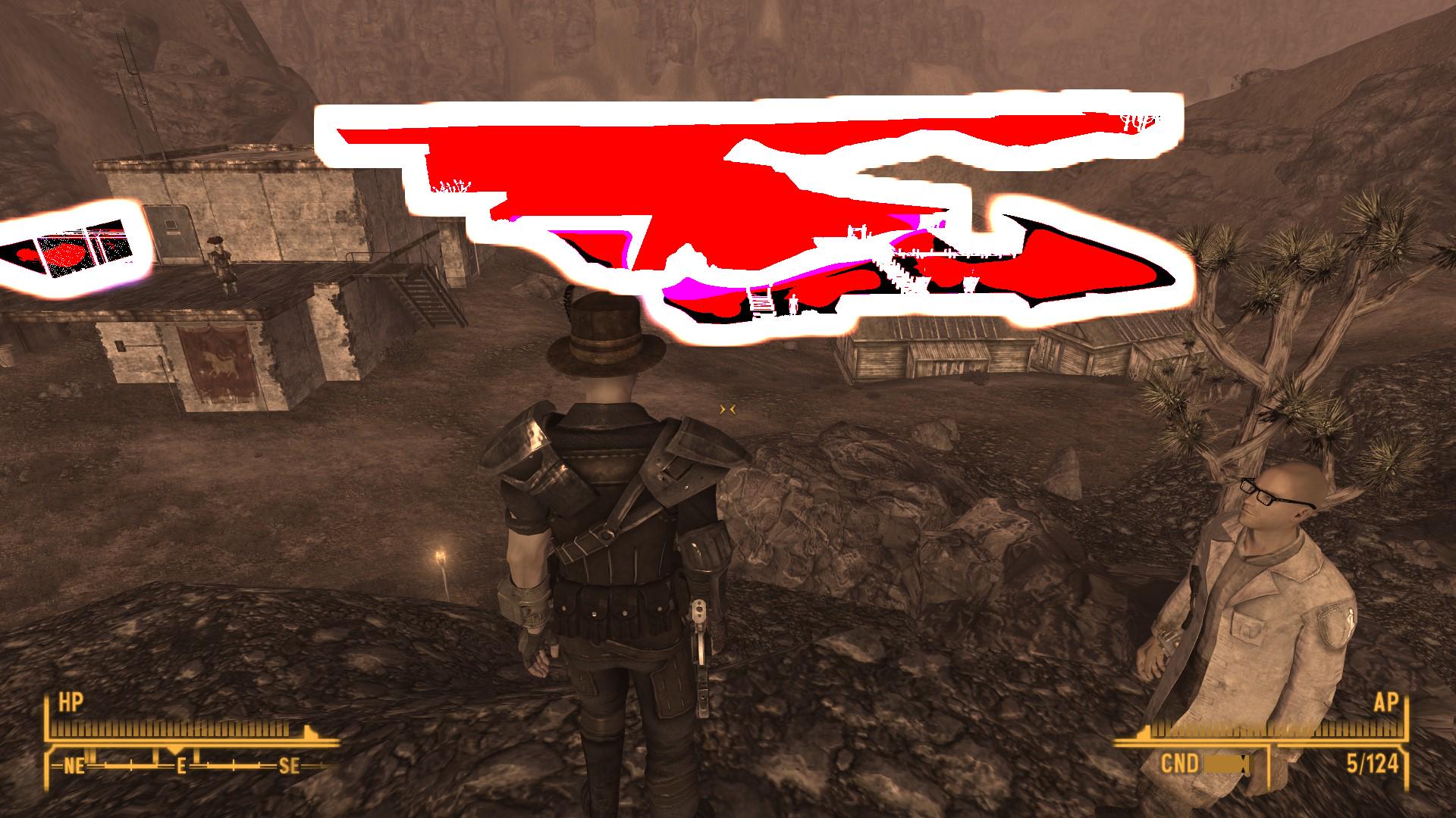 Any fixes to the water textures on my save looking like this? I only