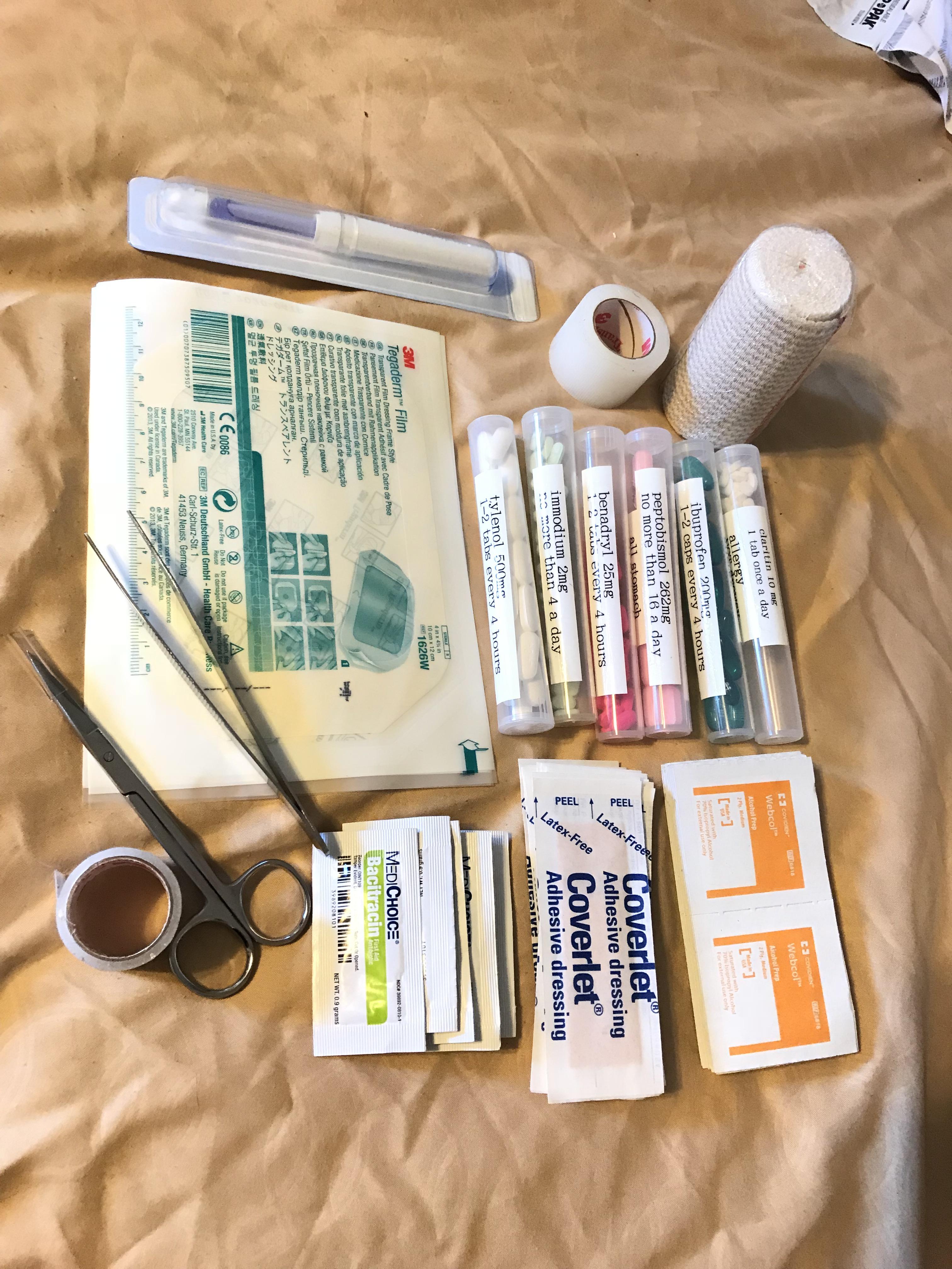 I was gifted this homemade first aid kit r/firstaid