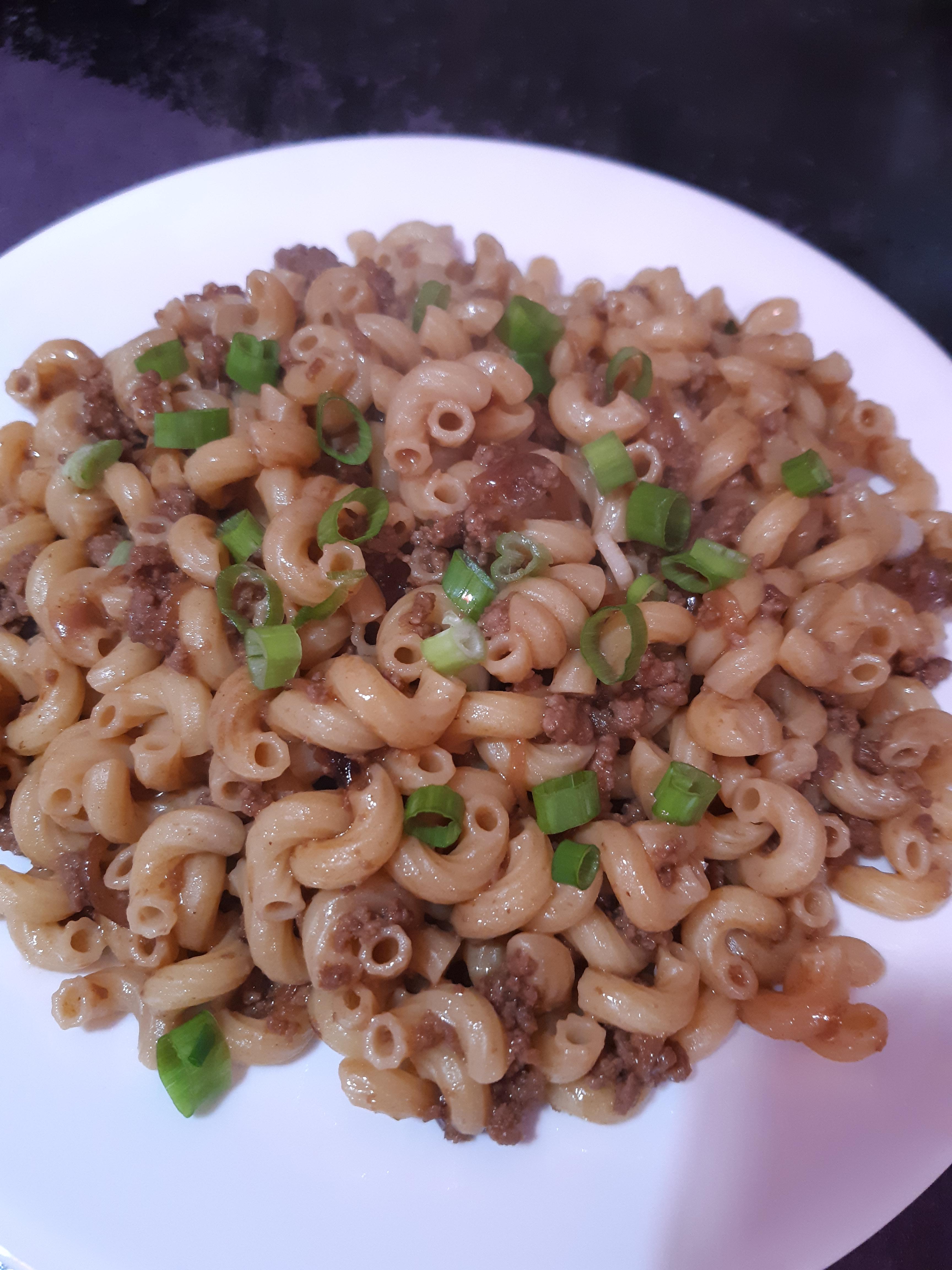 [Homemade] Asian pasta sauce r/food