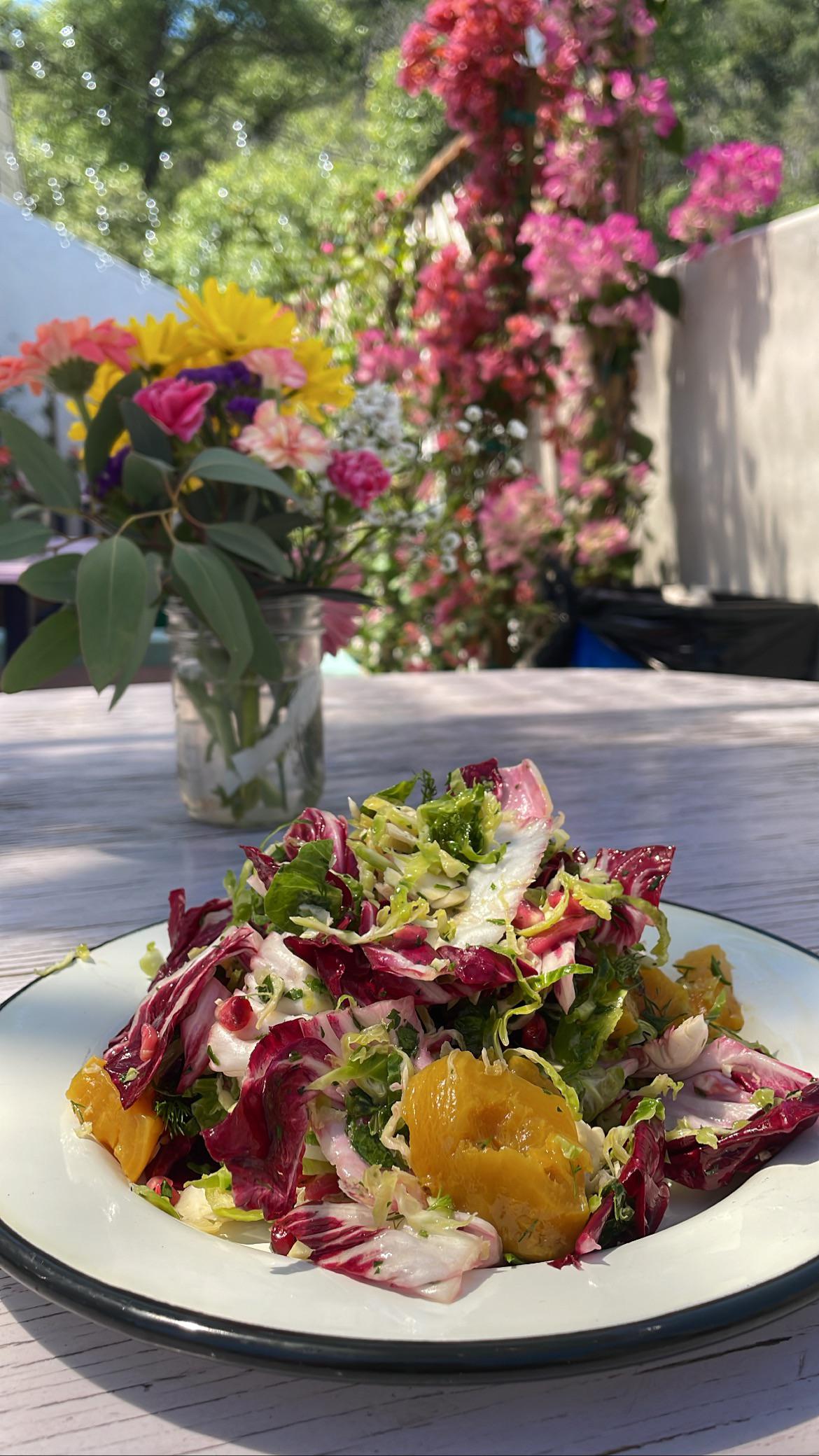Daily salad at Endless Color, Topanga FoodLosAngeles