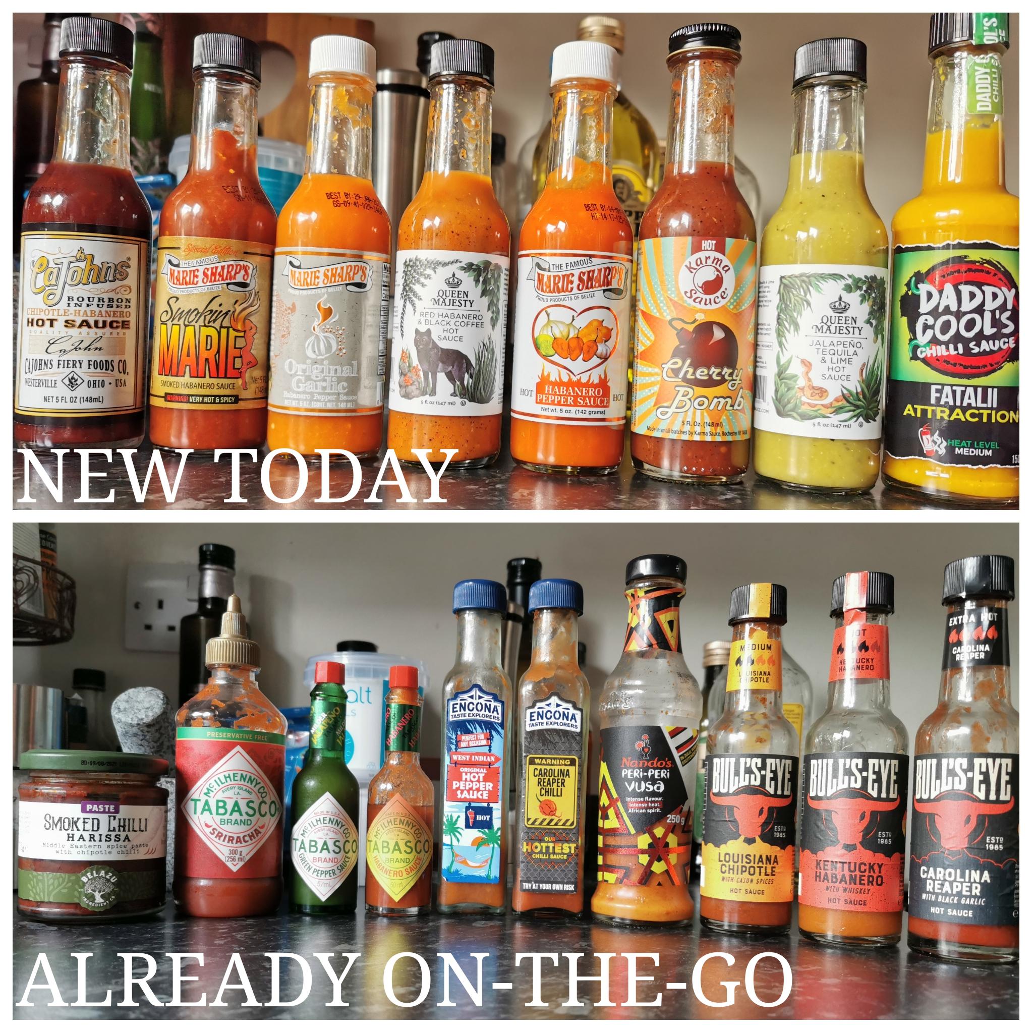 First online purchase of hot sauces (UK). Willing to offer an opinion
