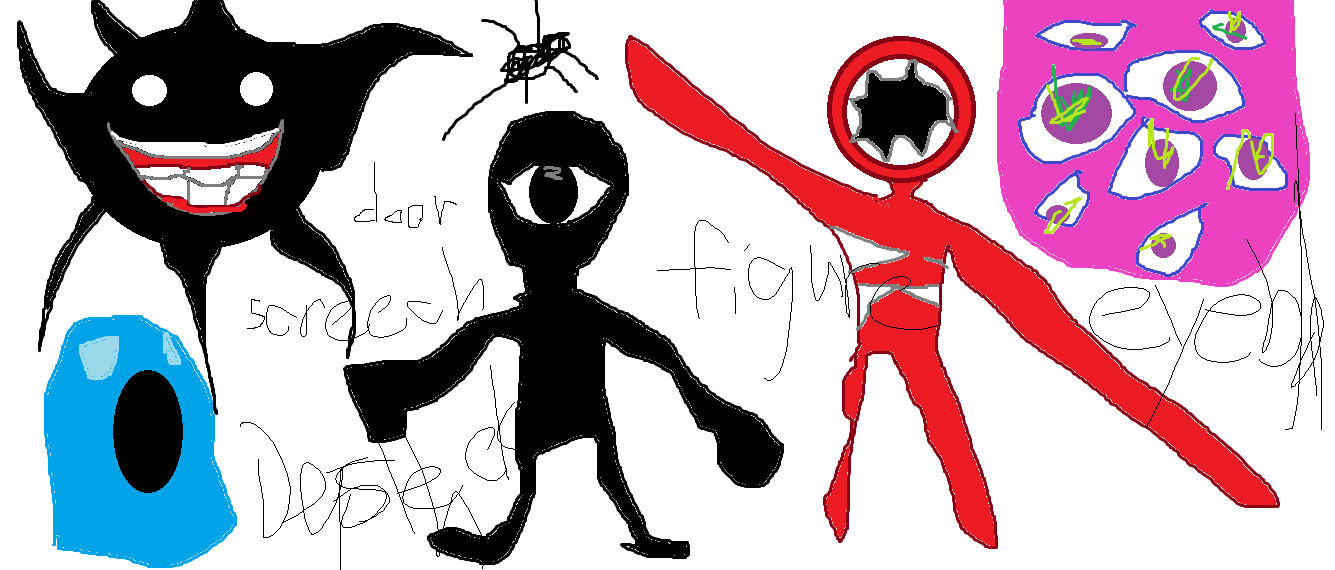 draw door monster r/roblox