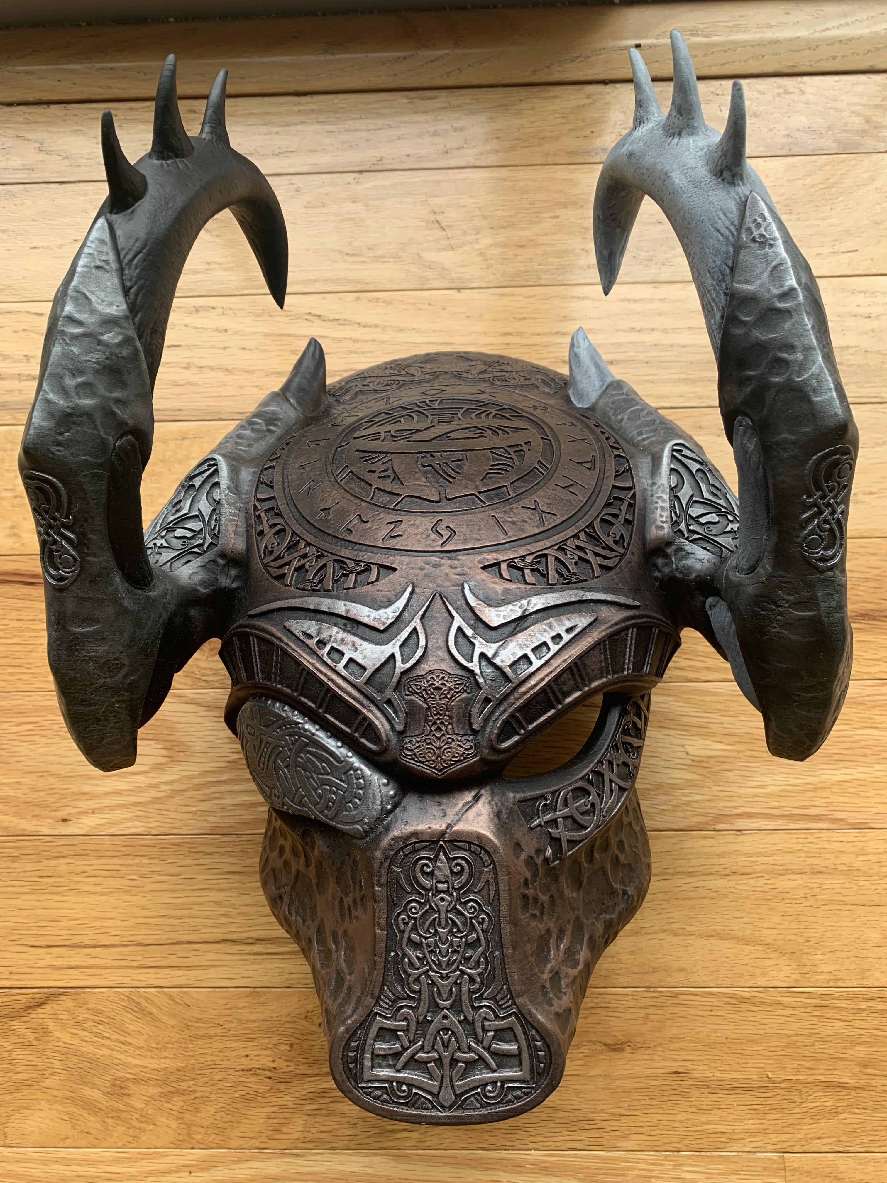 Viking Predator. Went with bronze/iron combo and black/white antlers