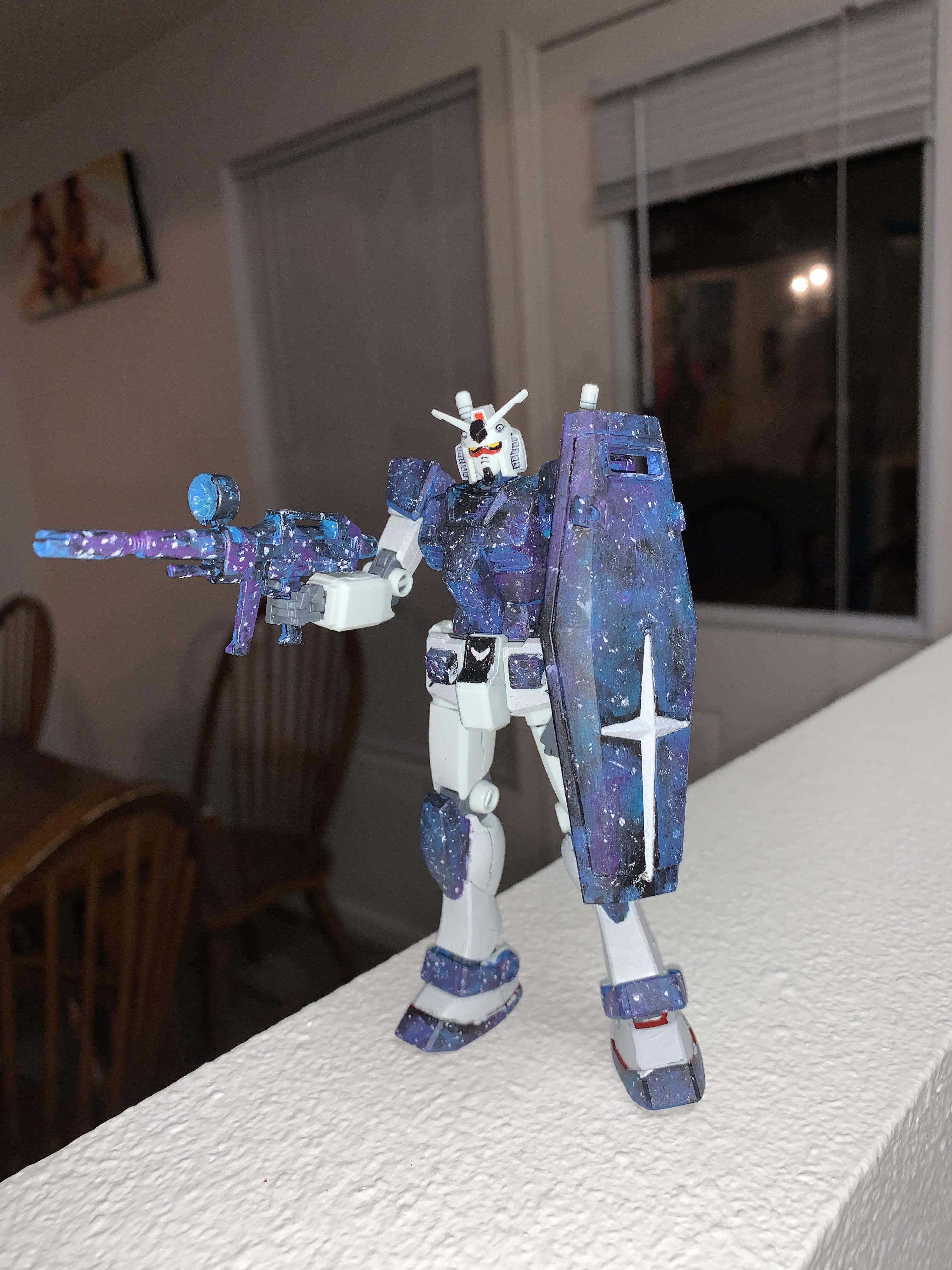 My first customized Gundam. Hand painted RX78! r/Gunpla