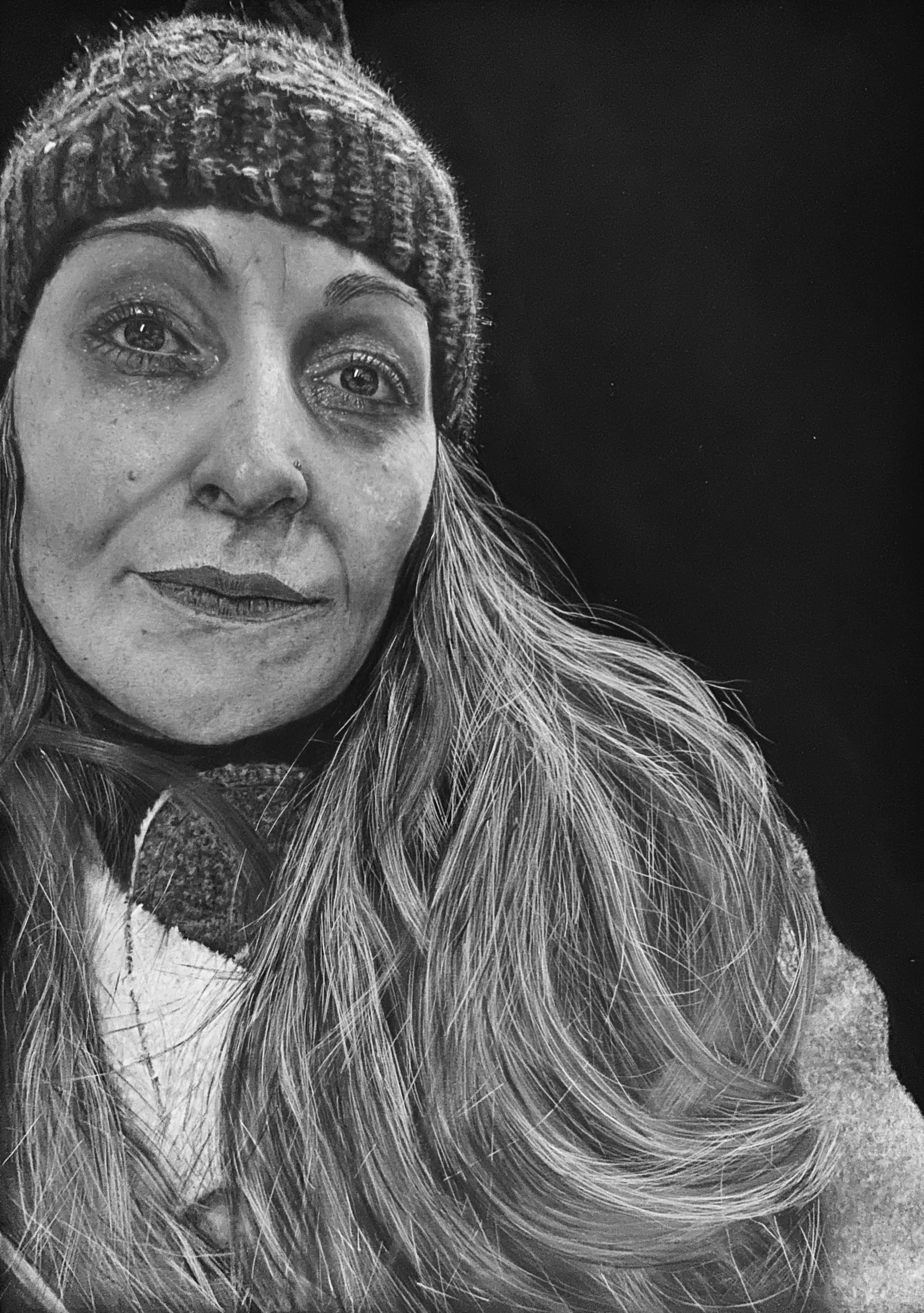 Kremena, myself,pencil,2024 r/drawings