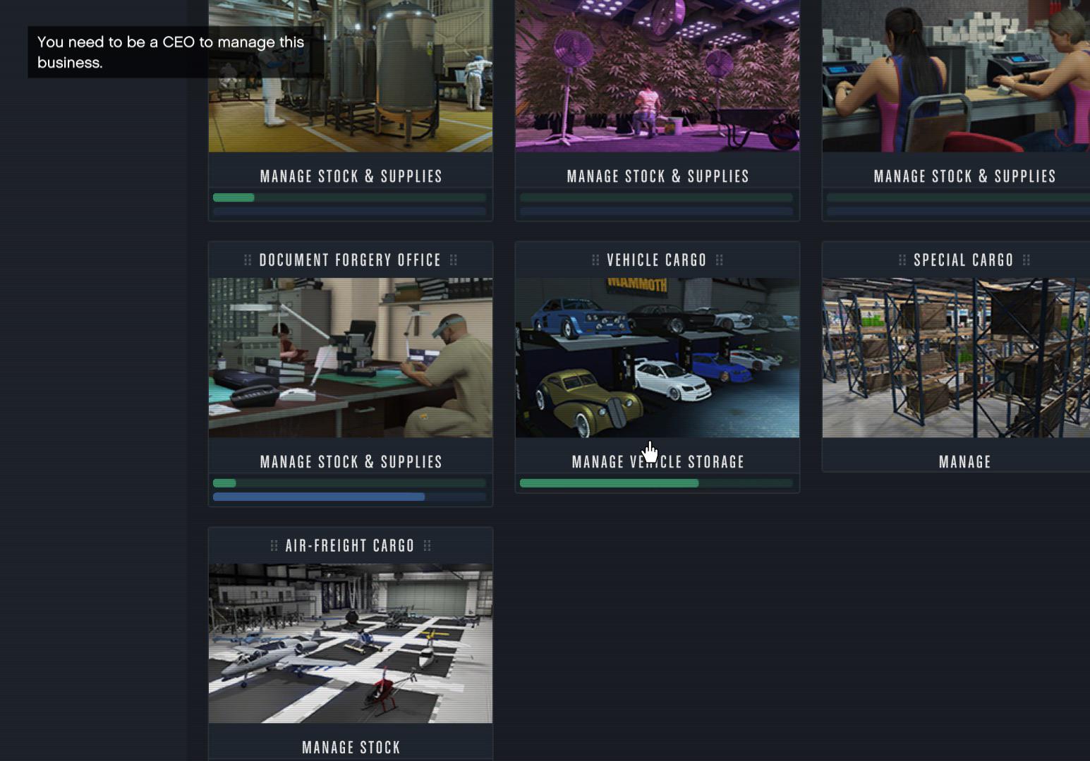 Anyone else think when using the Master Control Terminal, you shouldn’t