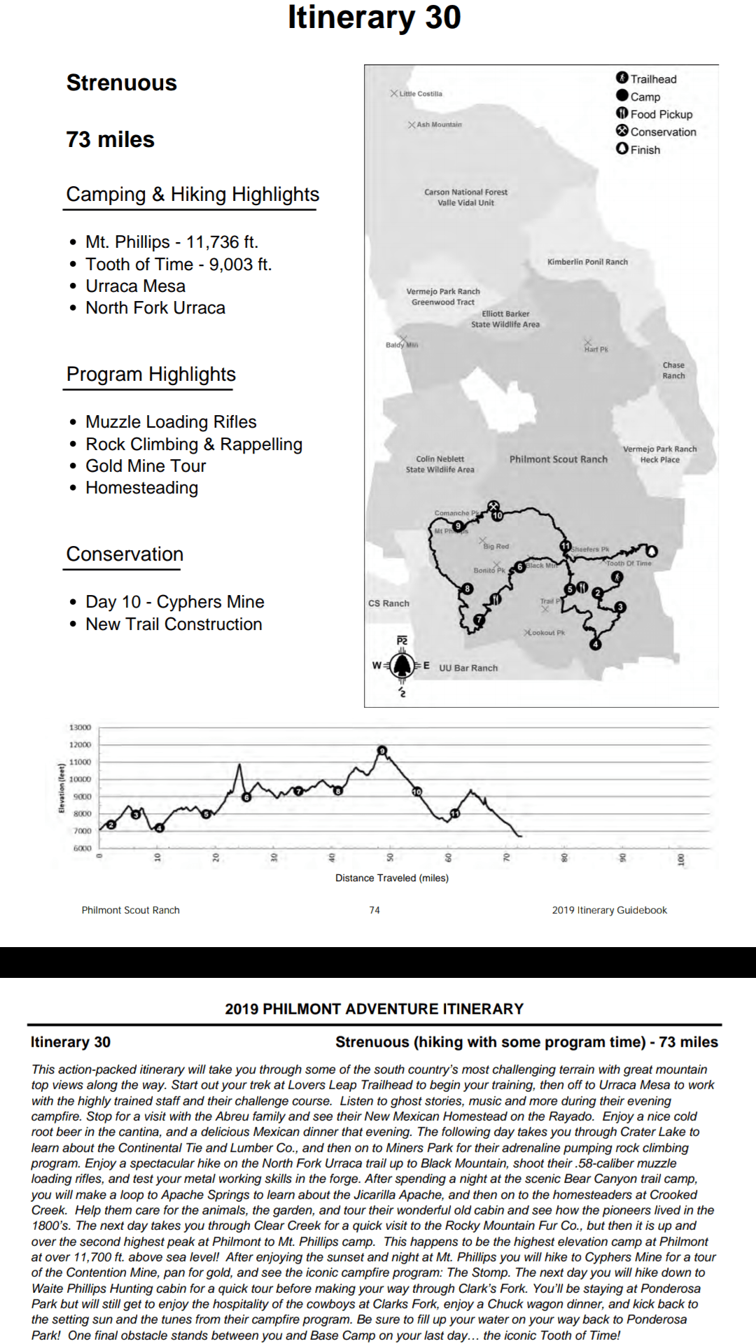 Headed to Philmont this summer and this is my crews trek. Any tip