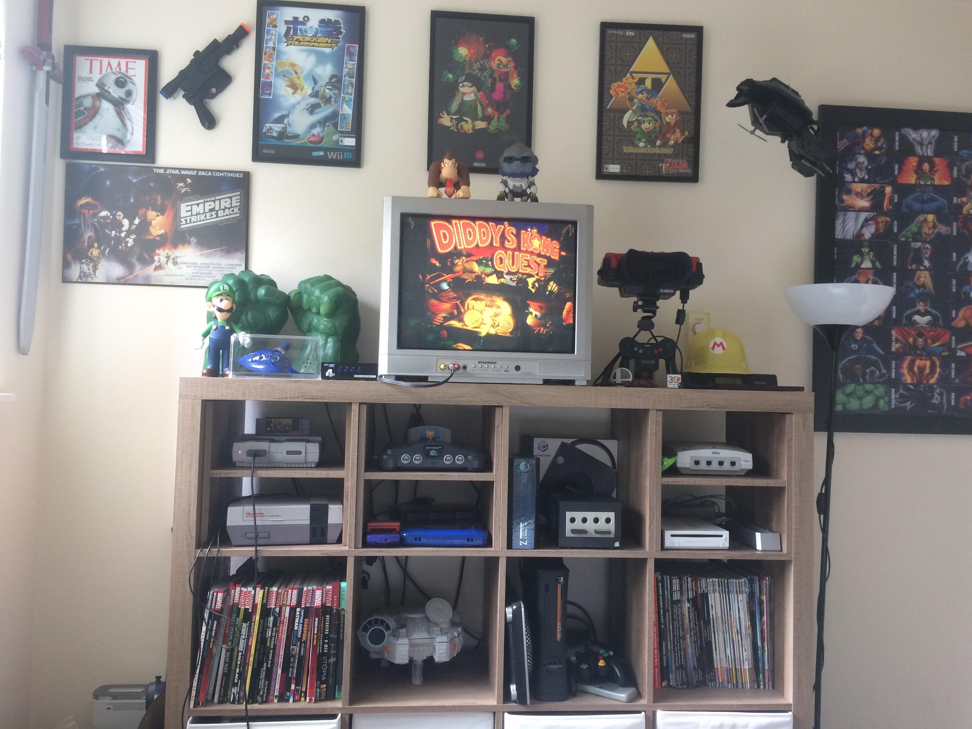 My retro game room. Thought you guys would enjoy it! gaming