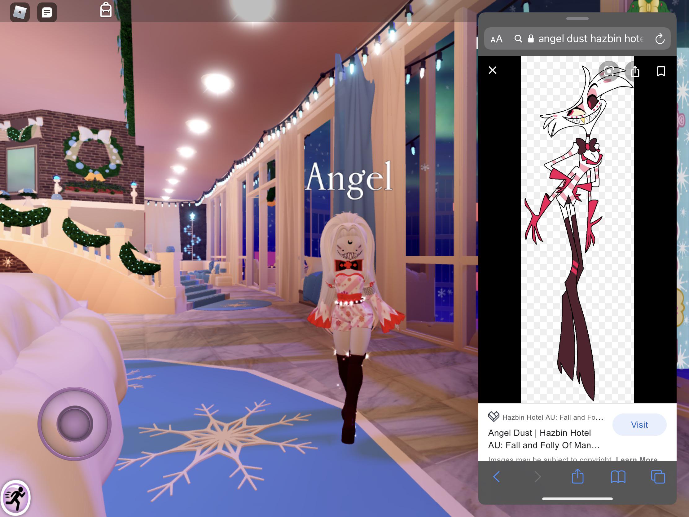 Made Angel Dust From Hazbin Hotel > r/RoyaleHigh_Roblox