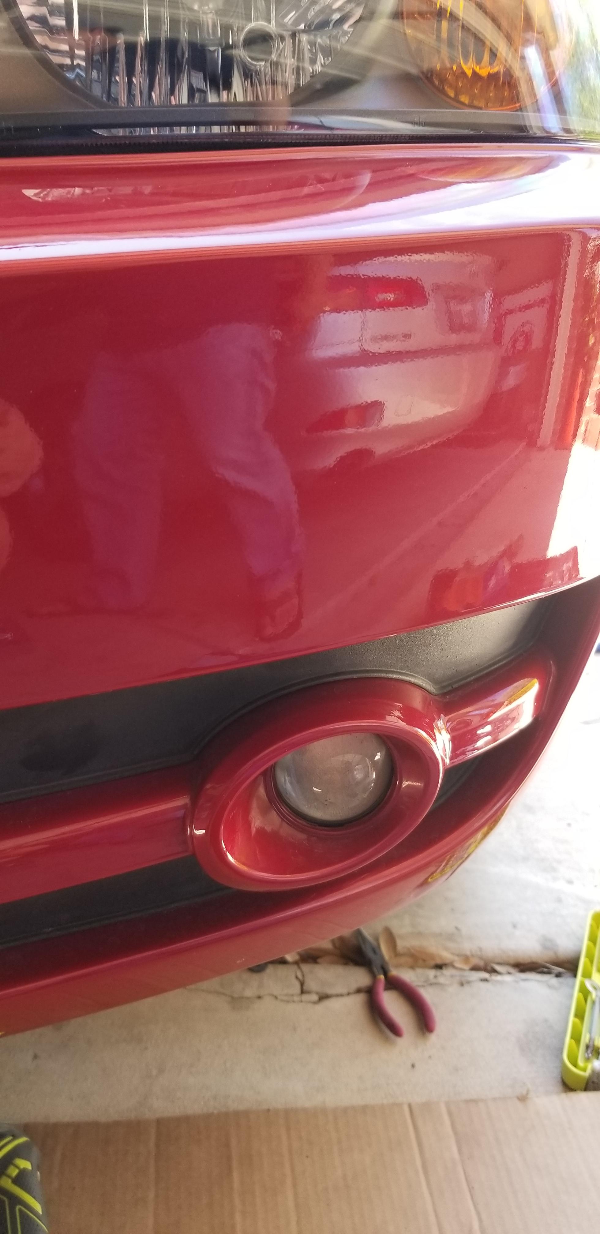 Fog Light installation, part 1 r/Hyundai