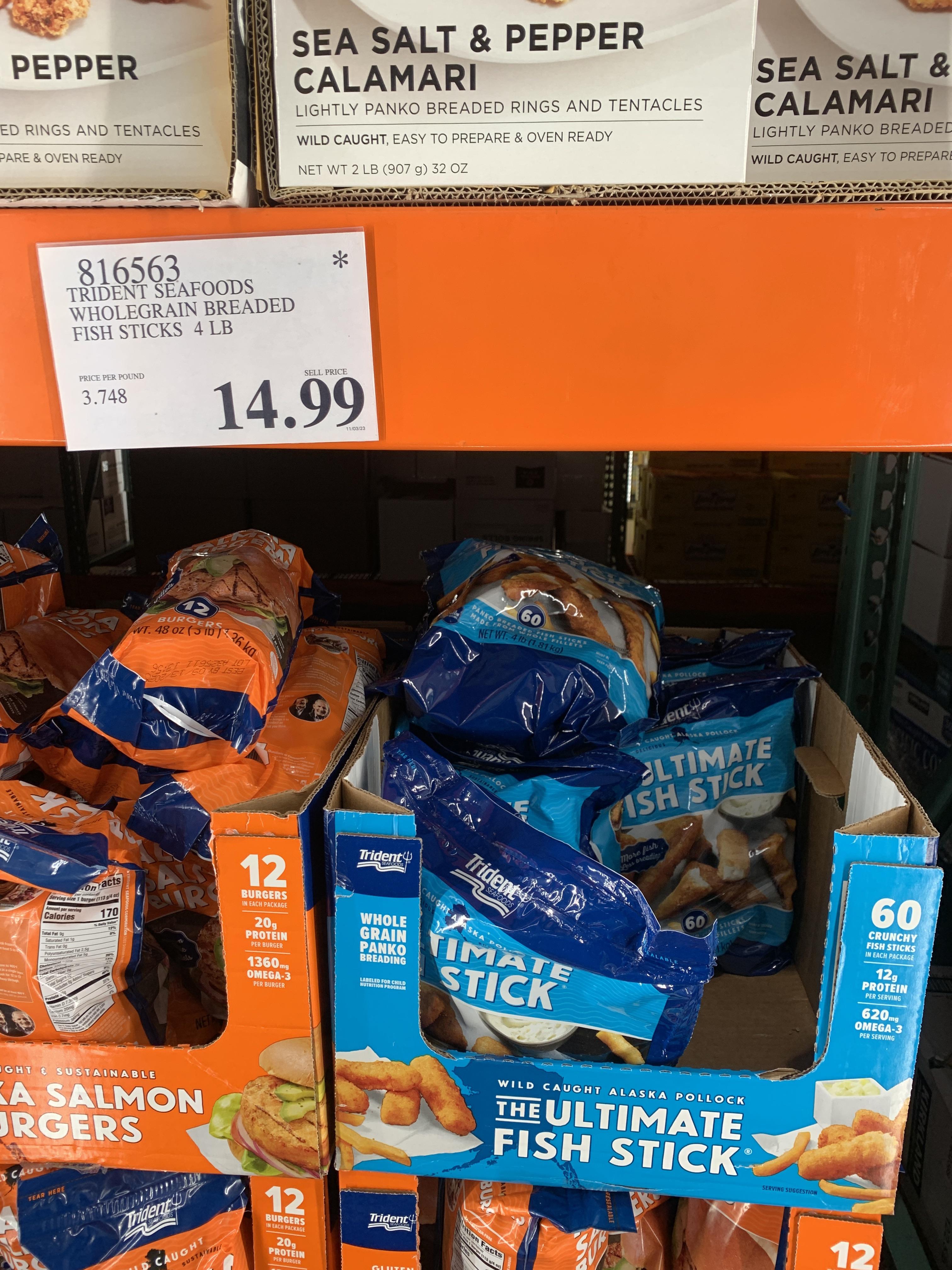 Trident fish sticks have the star of death in Superior, Colorado r/Costco