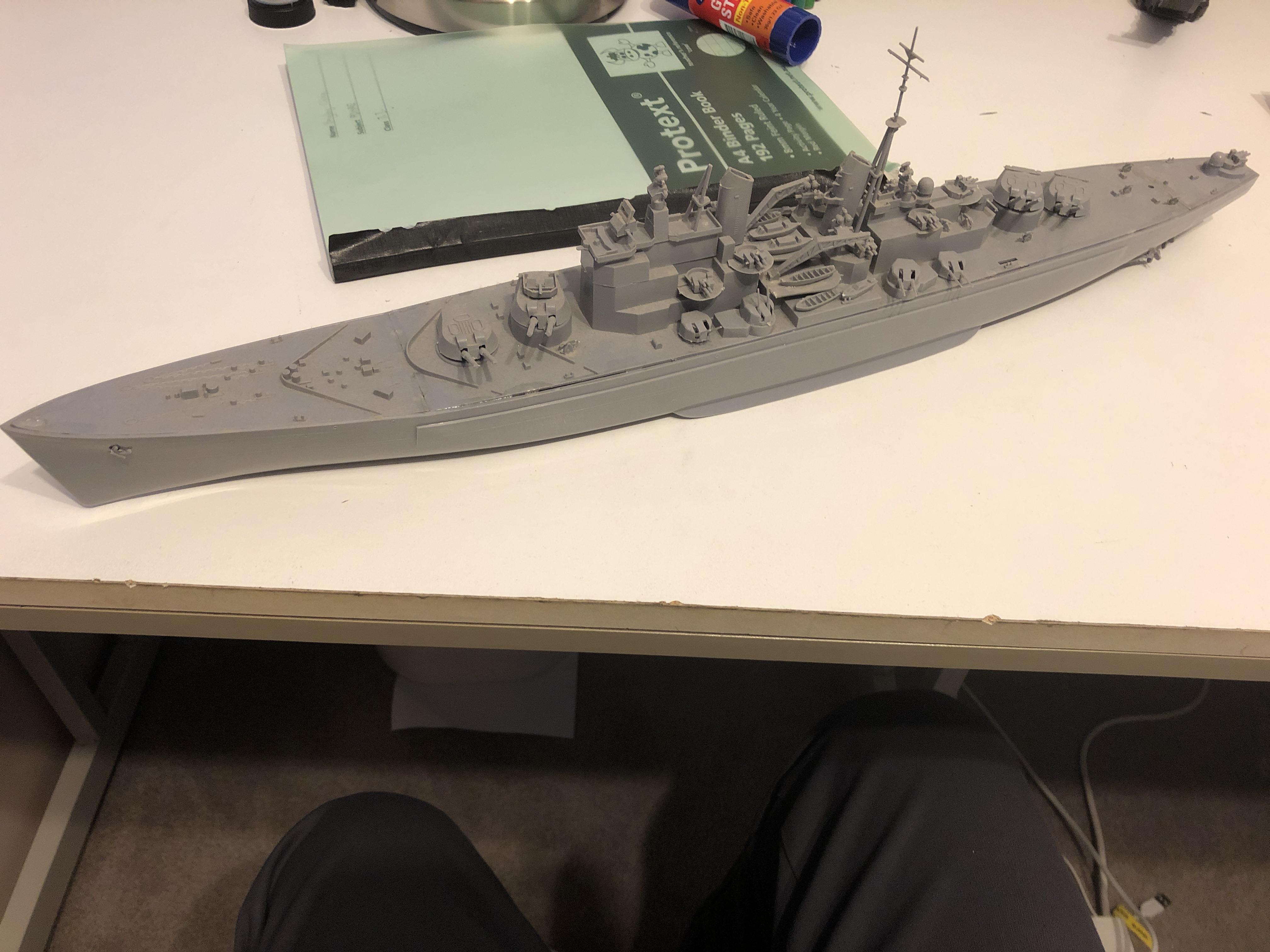 1350 HMS Vanguard modelmakers