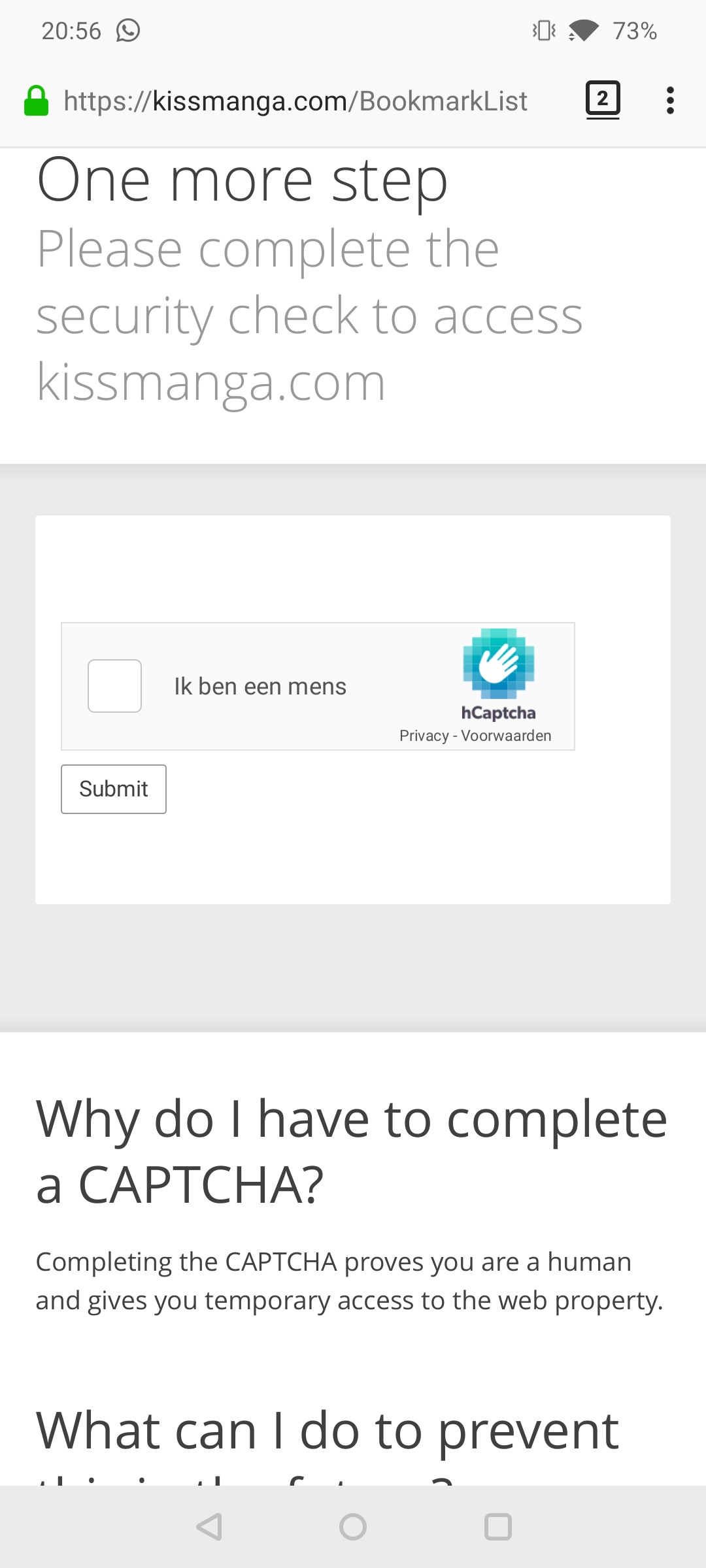 Why do I keep getting these, every single time I try to load a page