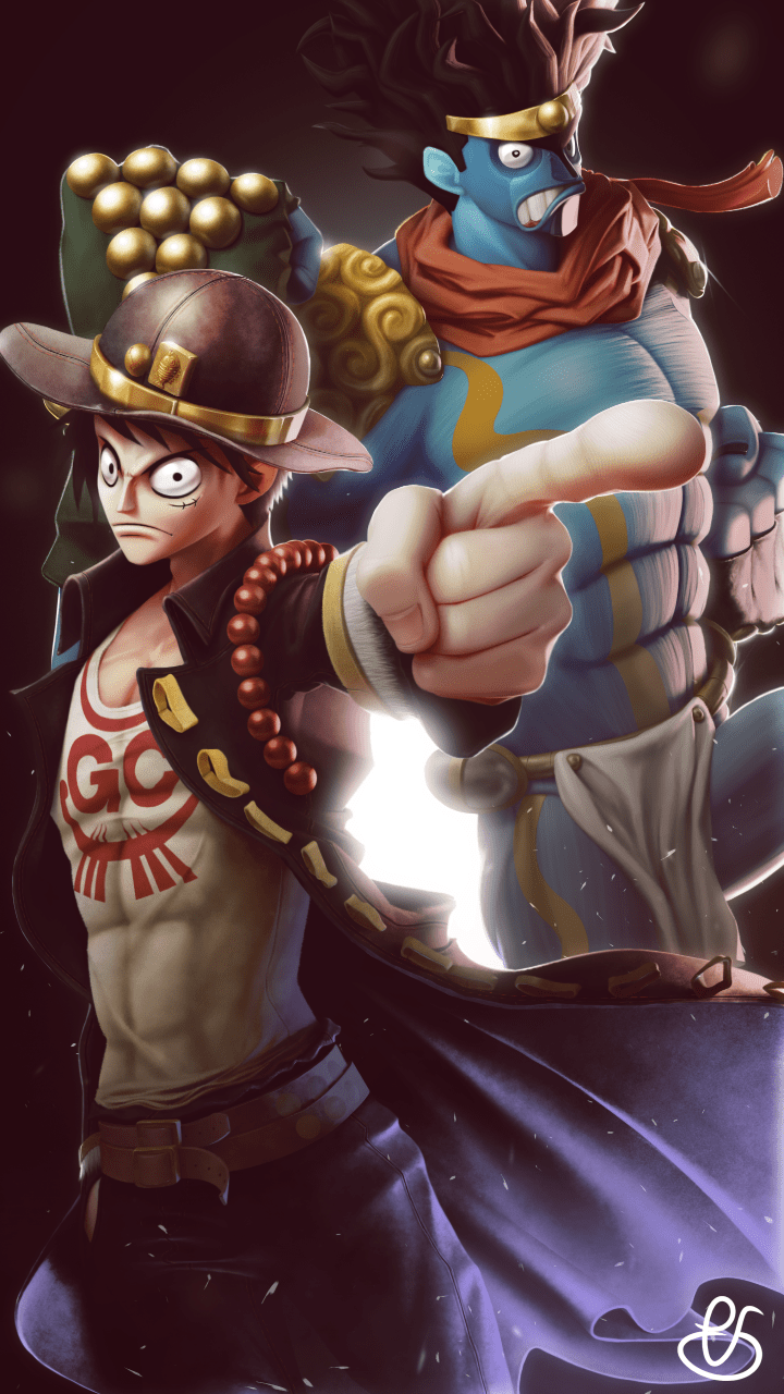 I got into Jojo recently so I drew some crossover action as tribute