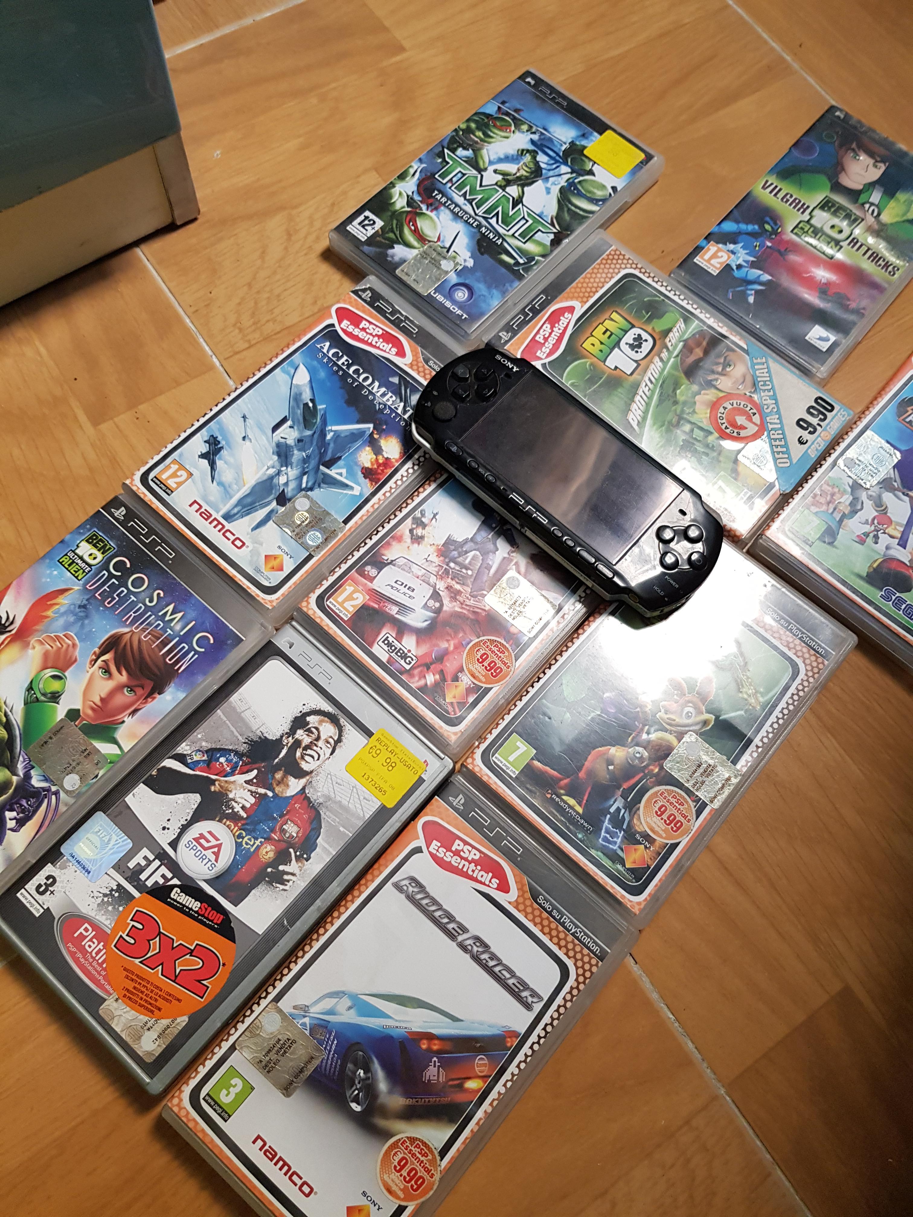 The Sony PSP one of my first portable consoles ever and the most