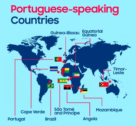 The Portuguese speaking countries r/MapPorn