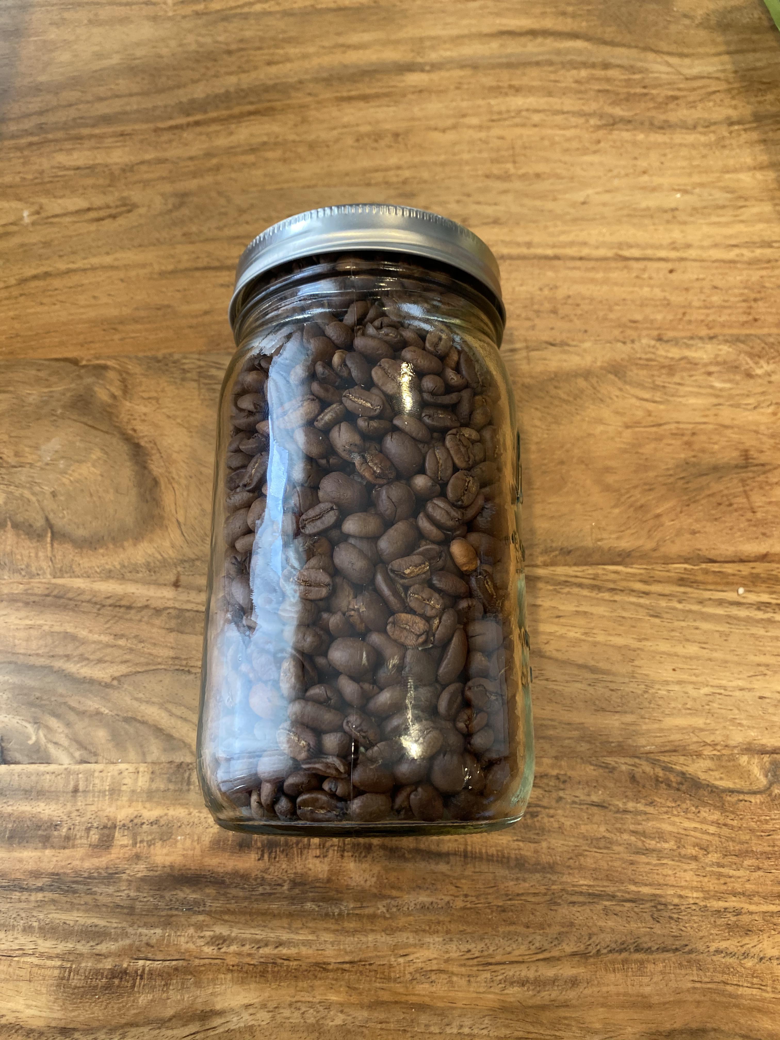 Great first attempt using a heat gun and bread machine r/roasting