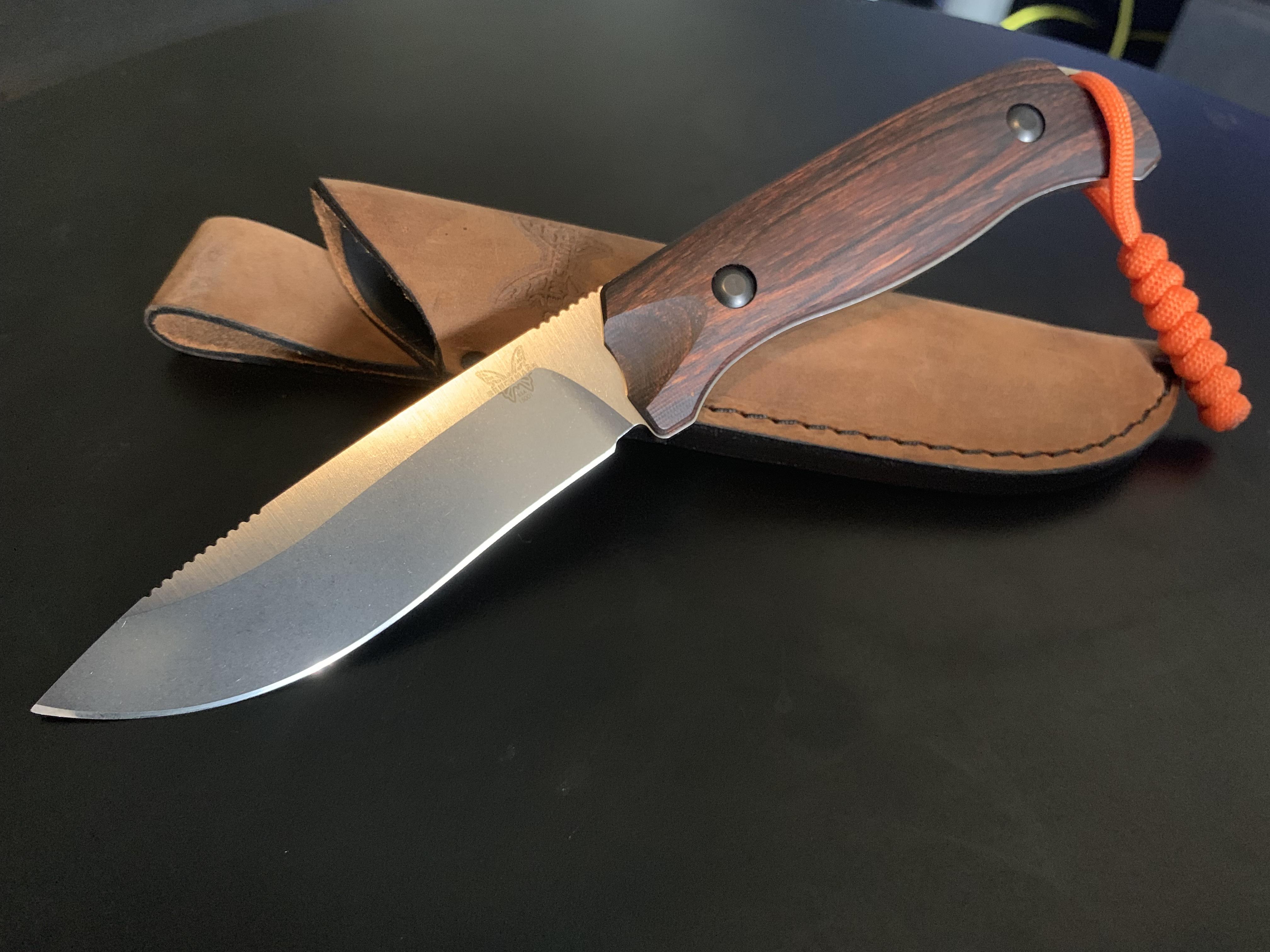 Benchmade’s Saddle Mountain Skinner is just bloody r/knives