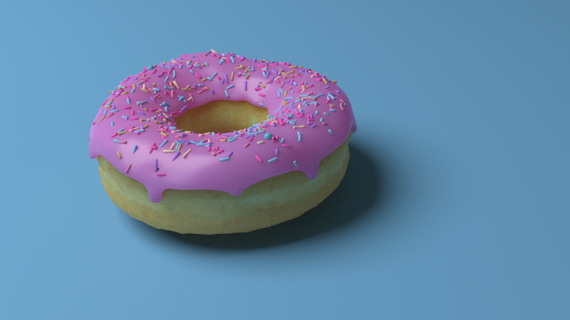 [From Tutorial] [Blender] Donut or Doughnut or whatever you call this