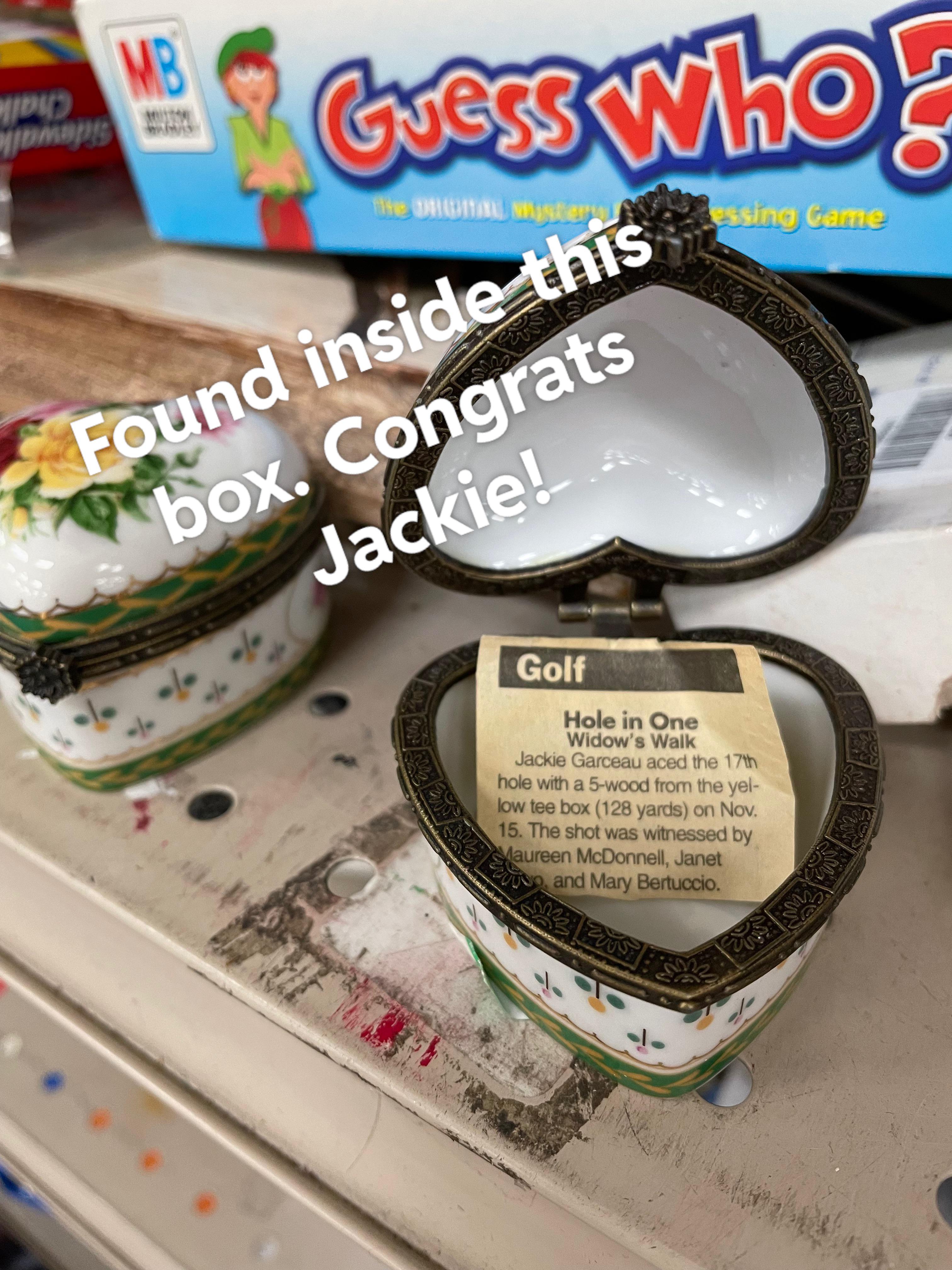 Hole inone r/FoundPaper