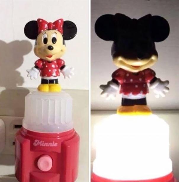 A nightlight that stops kids from being afraid of the dark only makes