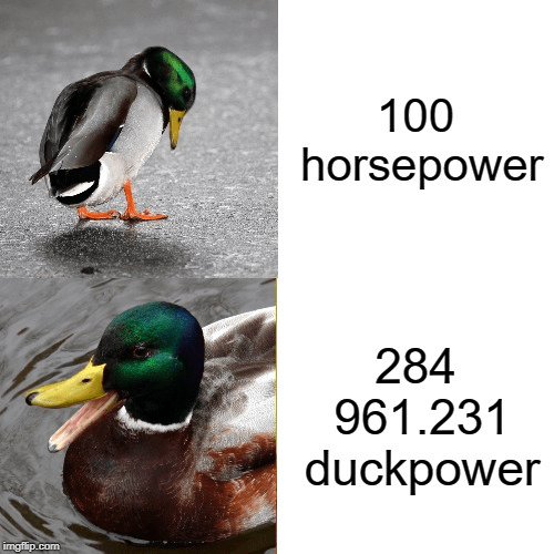 Horsepower To Duckpower