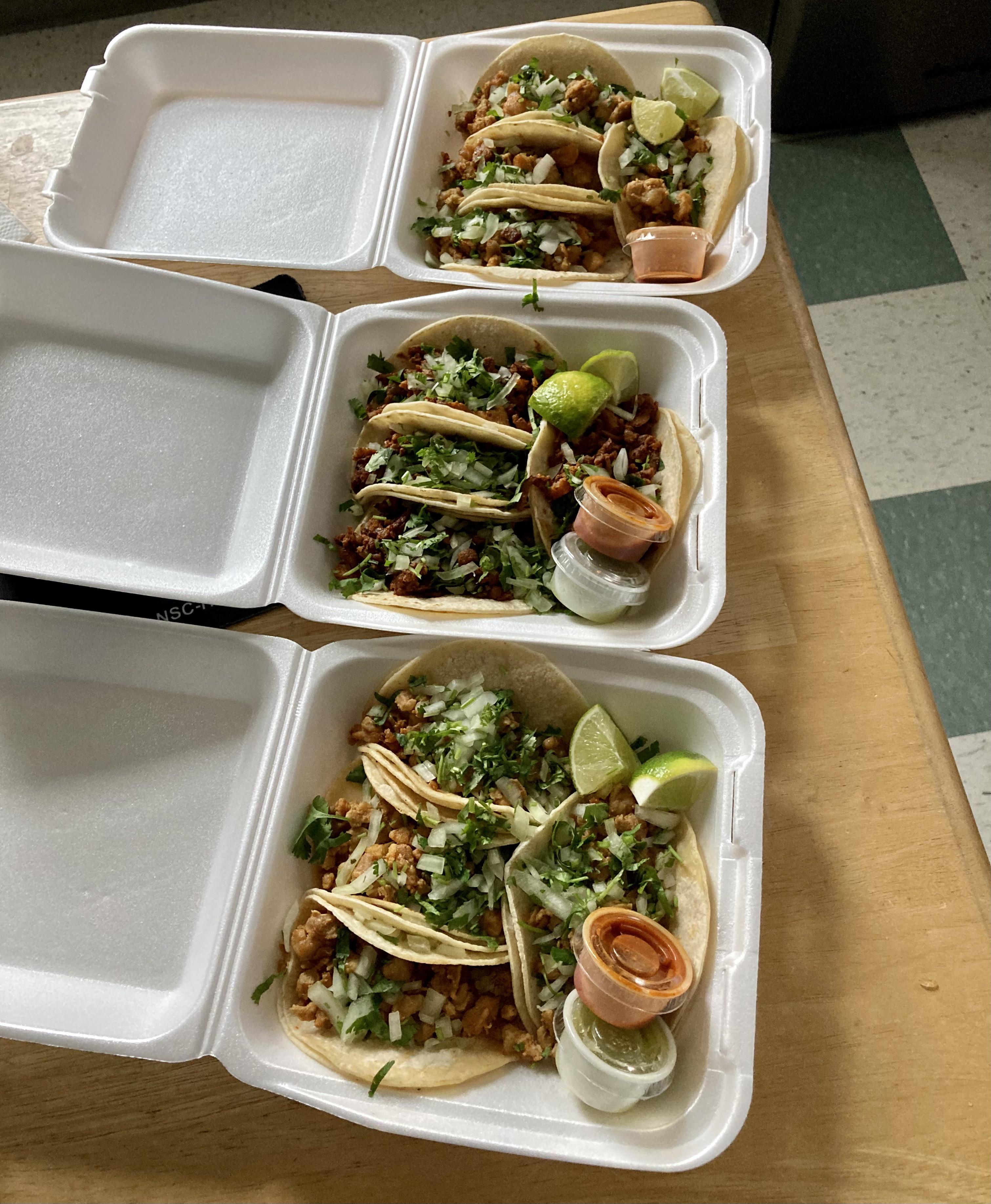 I decided to celebrate today with some chicken and some adobada tacos