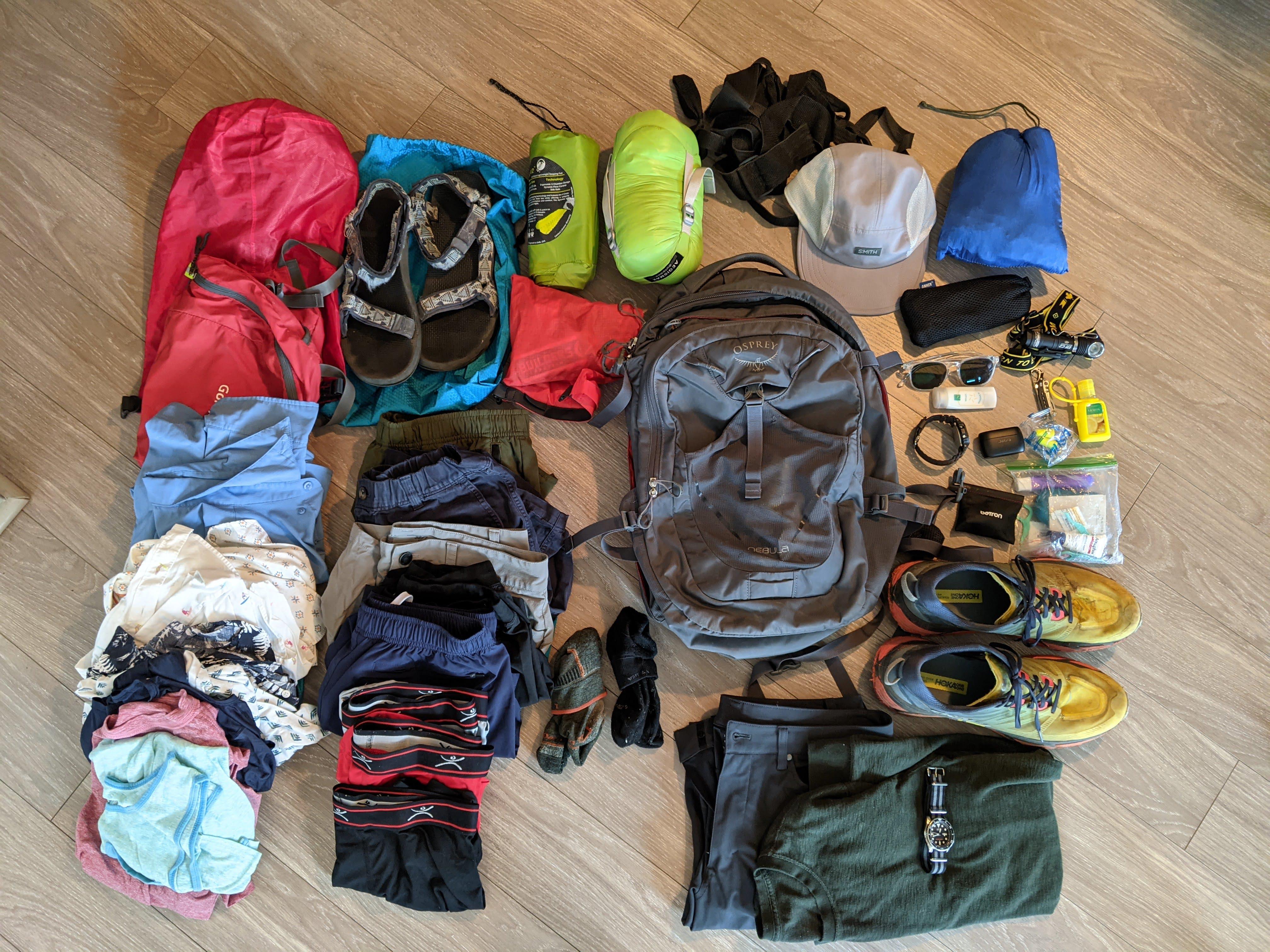 7 days in Hawaii with my Osprey Nebula 34L r/onebag