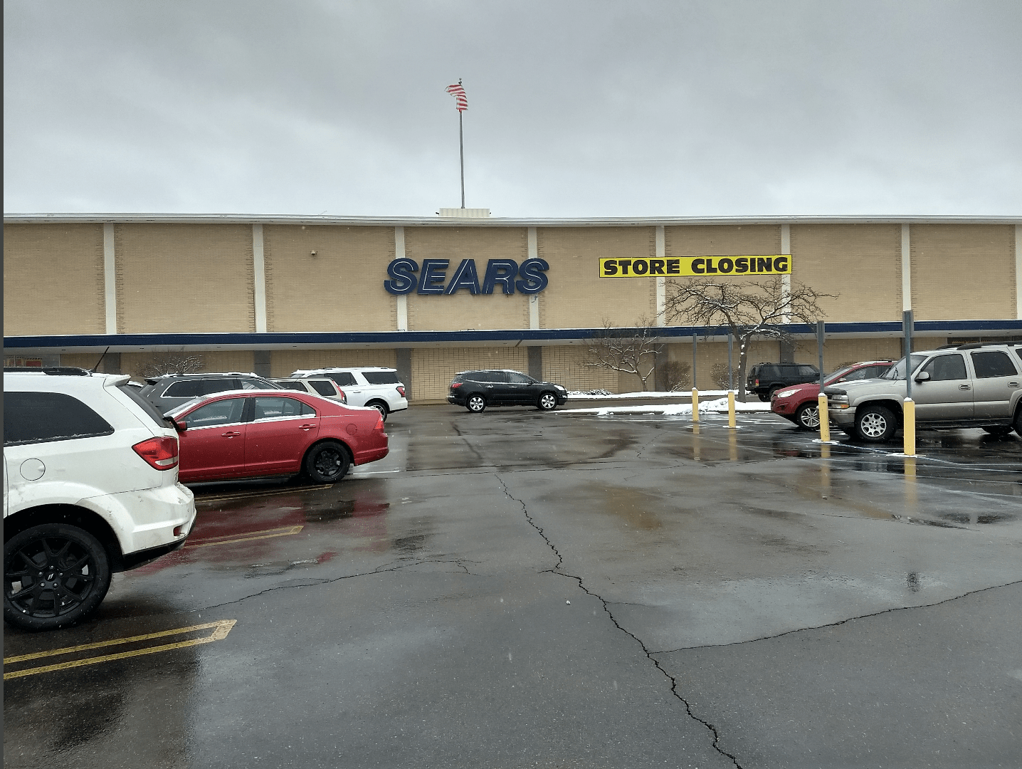 On April 12th the last remaining part of the old Livonia Mall in