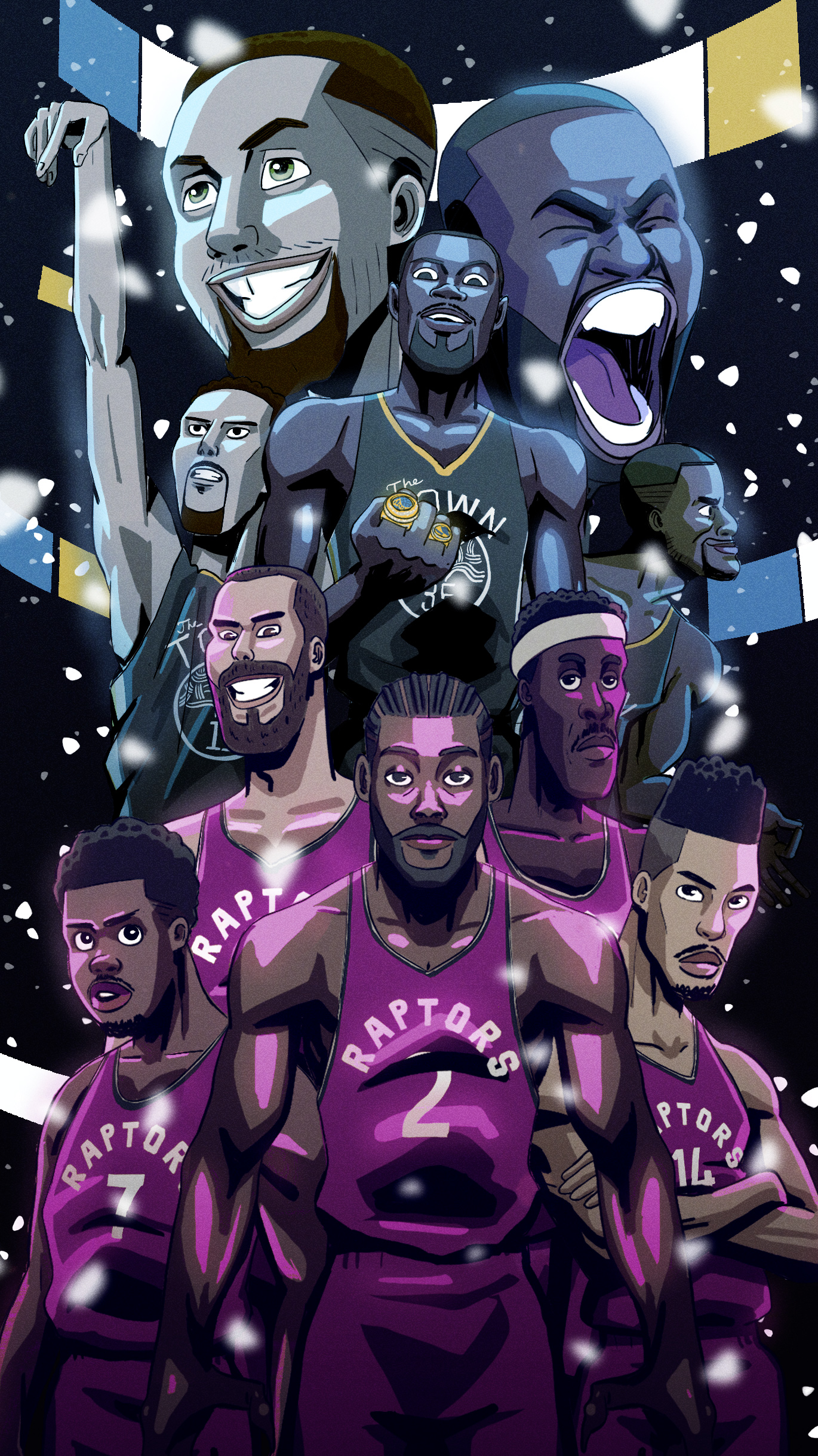 [OC] Game 6. Let's go. warriors