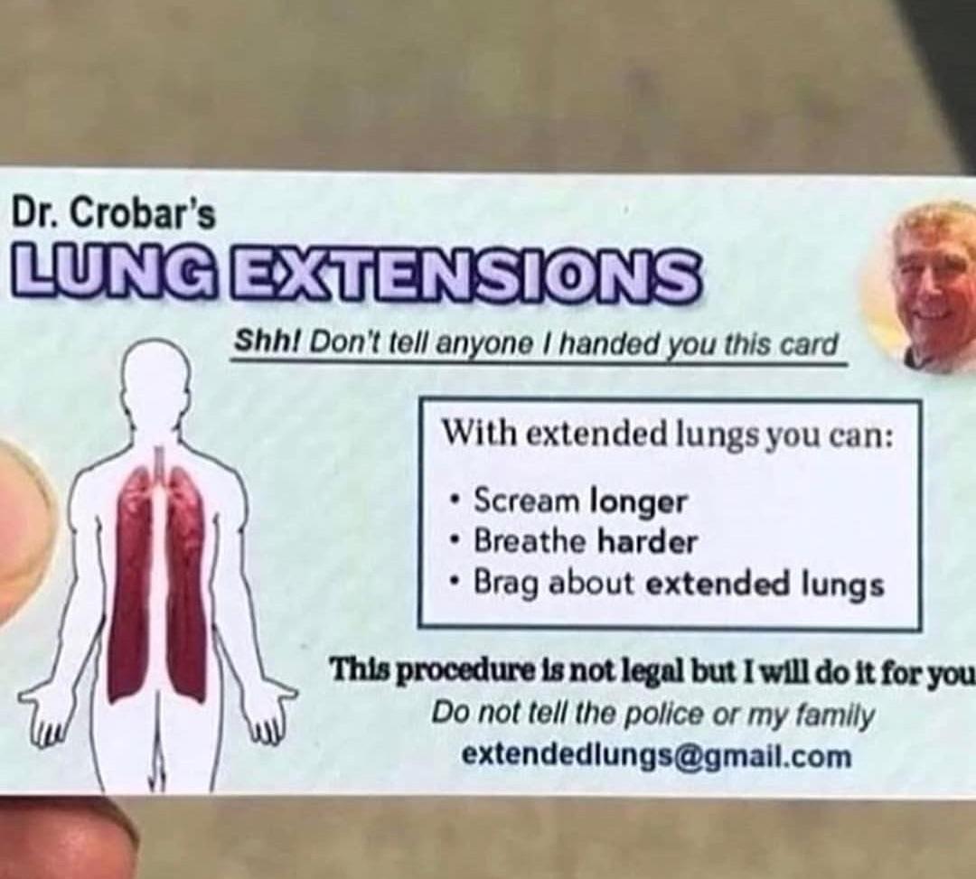 You can stretch your lungs r/shittysuperpowers