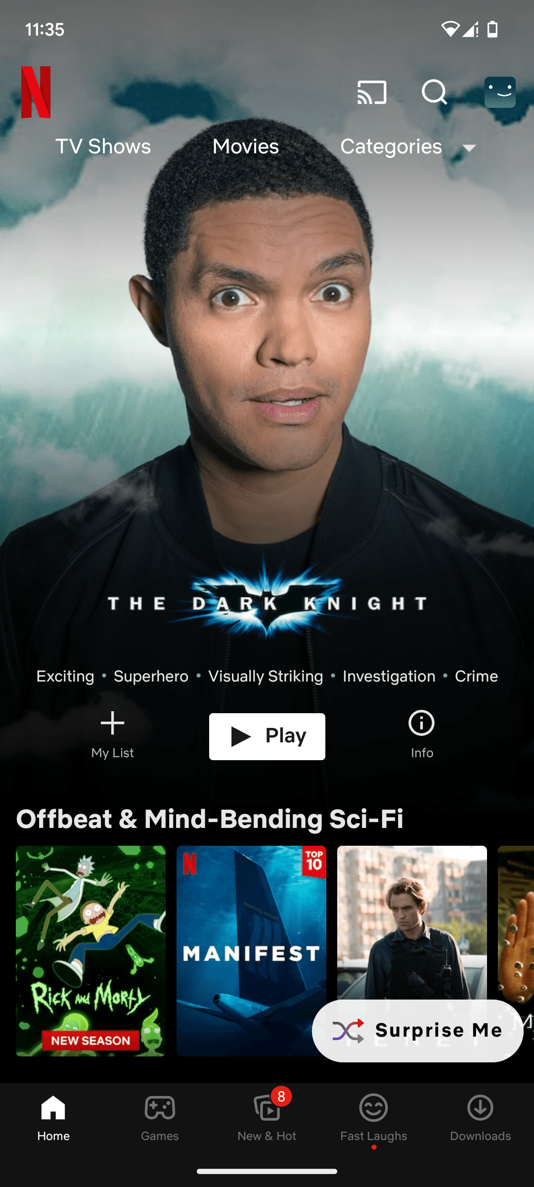 I've been having so much fun every time I open Netflix recently. r/funny