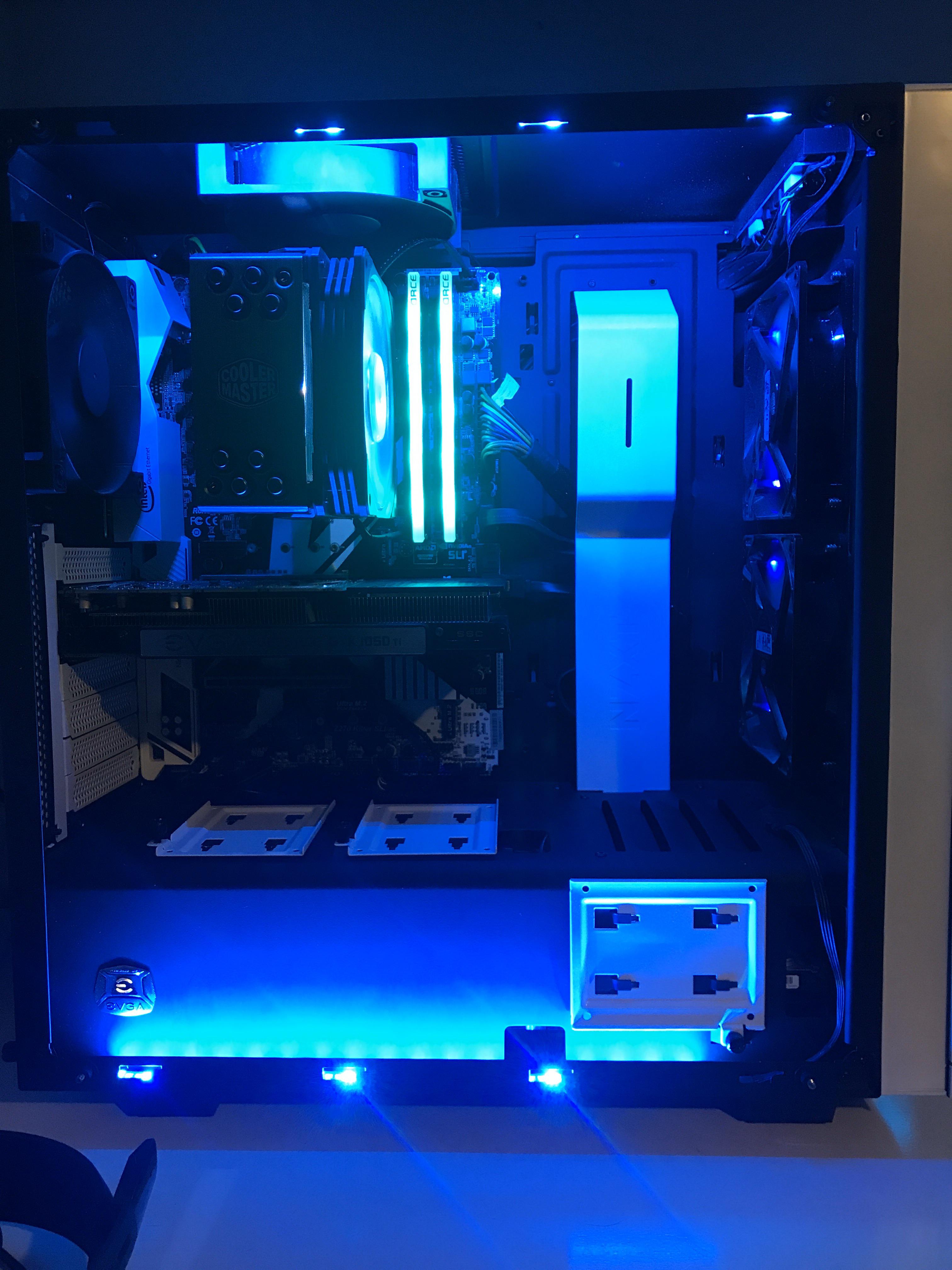 Decided to spray paint my cable management bar in the s340 elite. Don’t