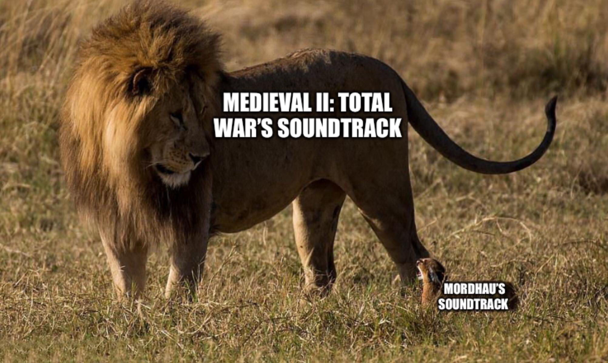 Am I the only one who listens to Medieval II Total War songs while