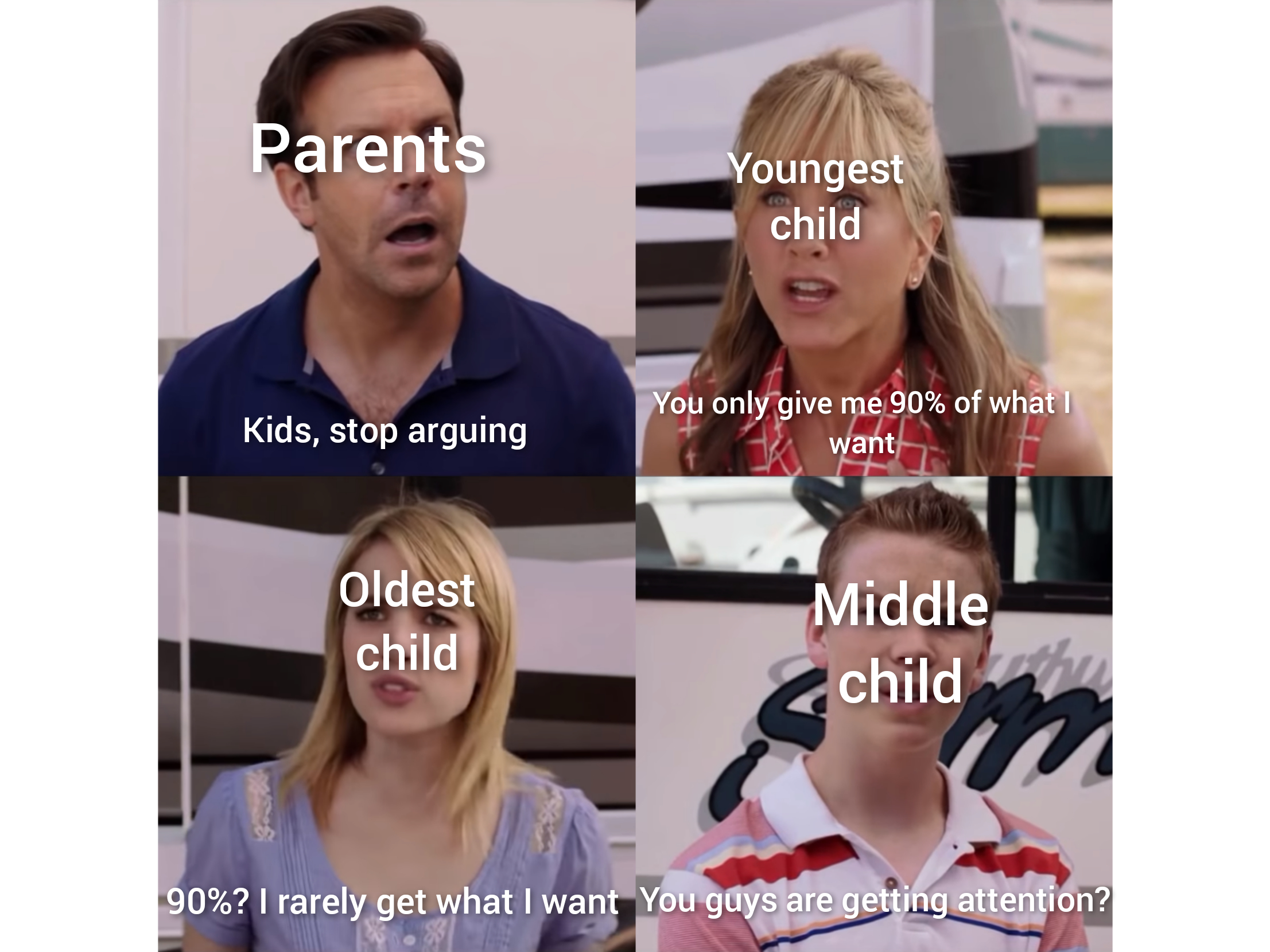 Middle child gang r/memes