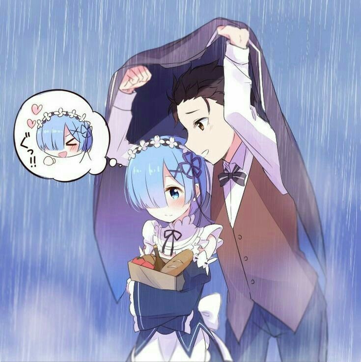 [Media] Rem and Subaru under the rain r/Re_Zero
