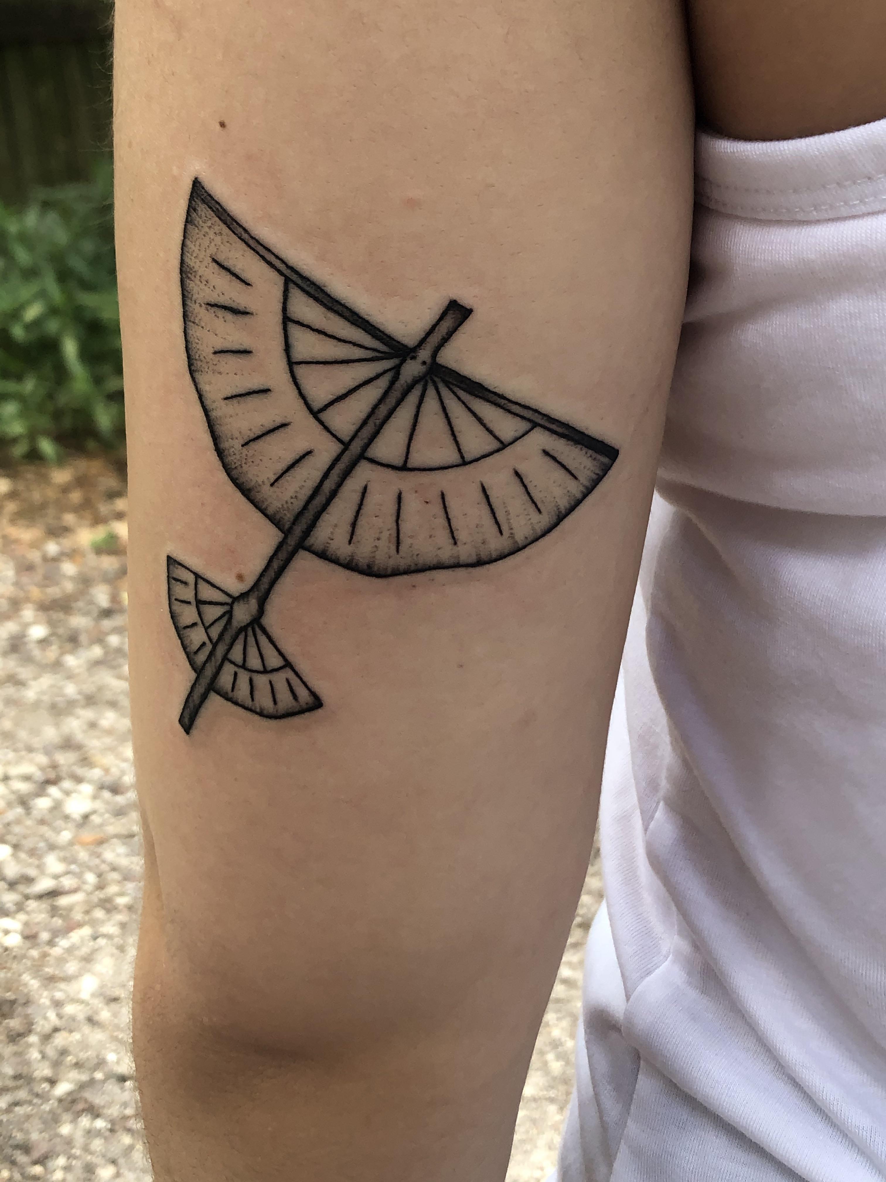 Debated between Kyoshi’s fan and Aang’s glider, but ended up going with