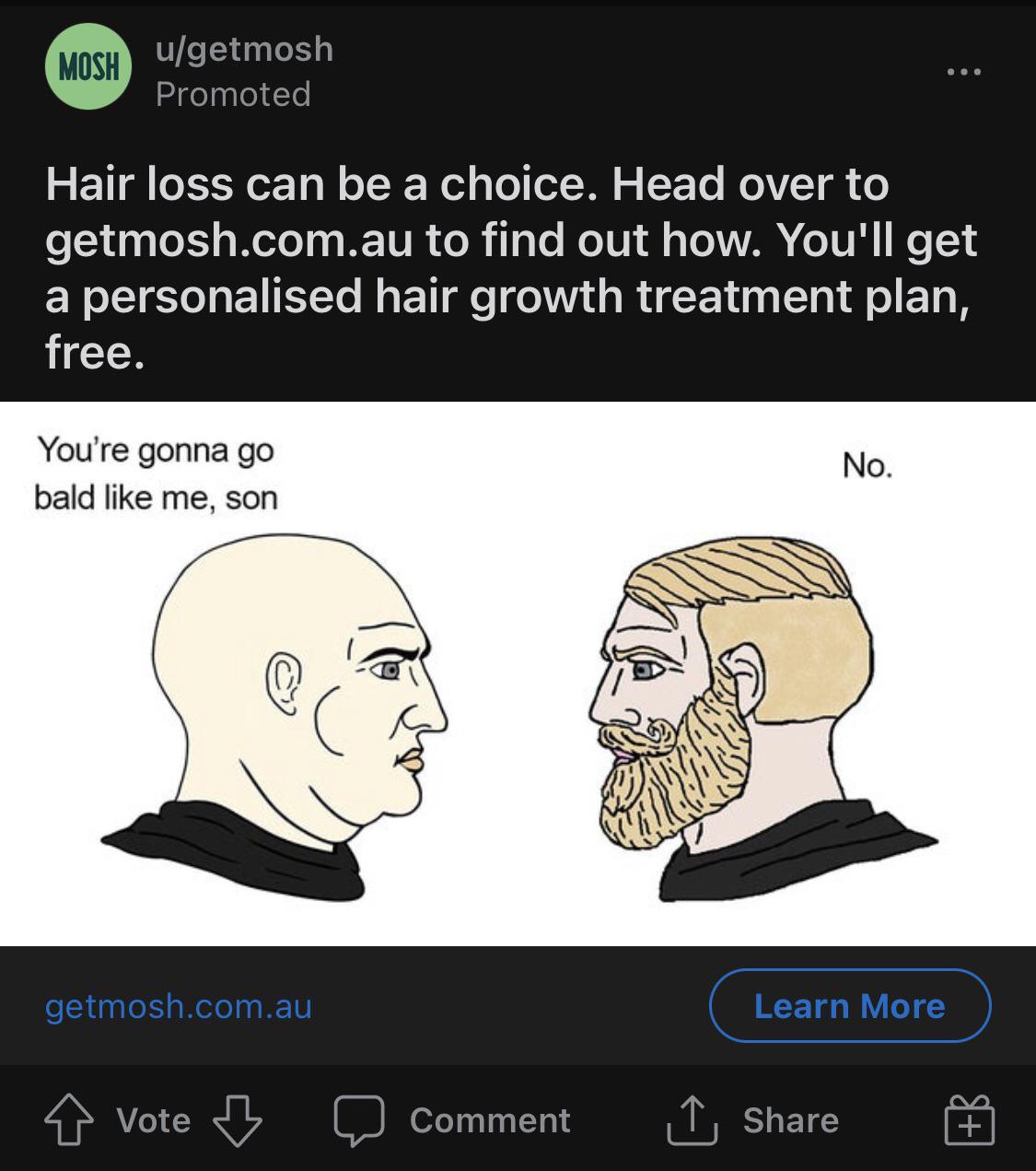 I found another get mosh ad r/FellowKids