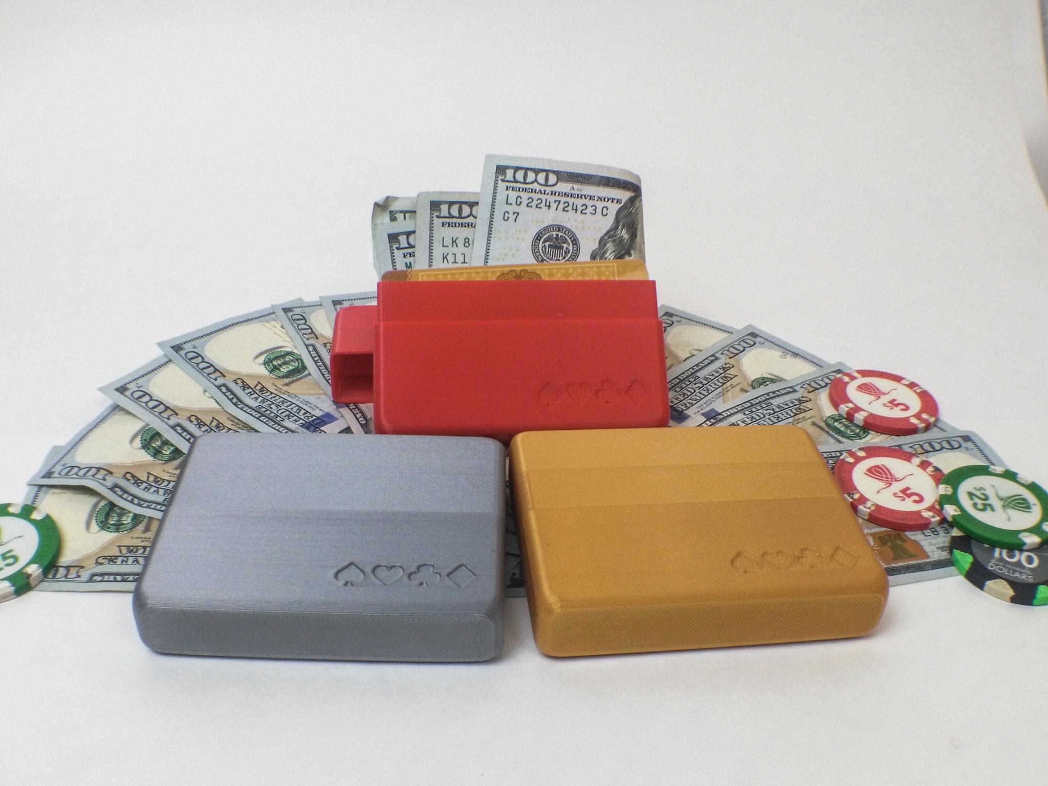 3d printed poker wallets for live grinders r/poker