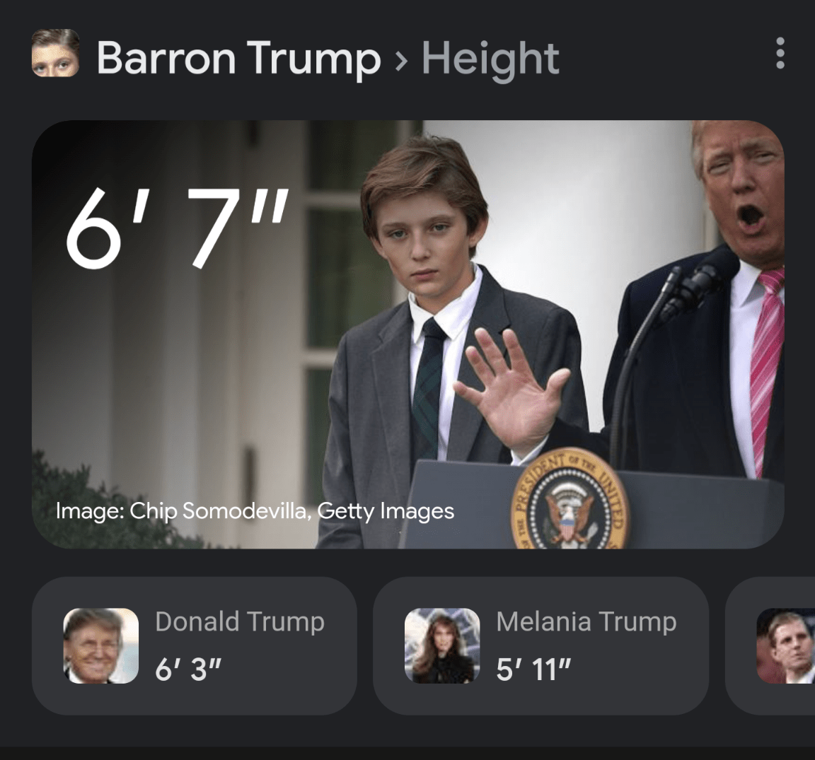10000 best Barron Trump images on Pholder Political Humor, Fauxmoi