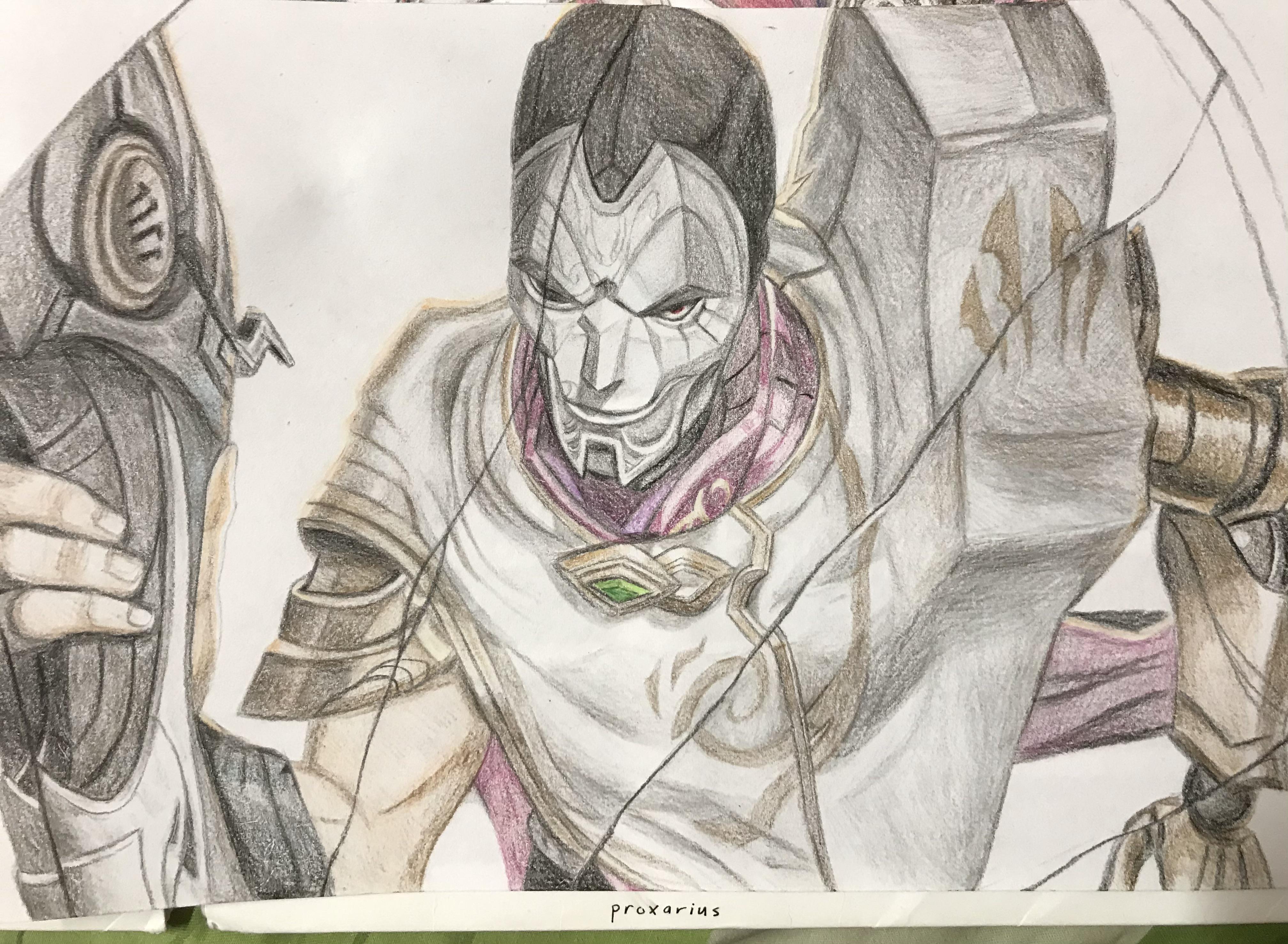 Project Jhin Splash Art