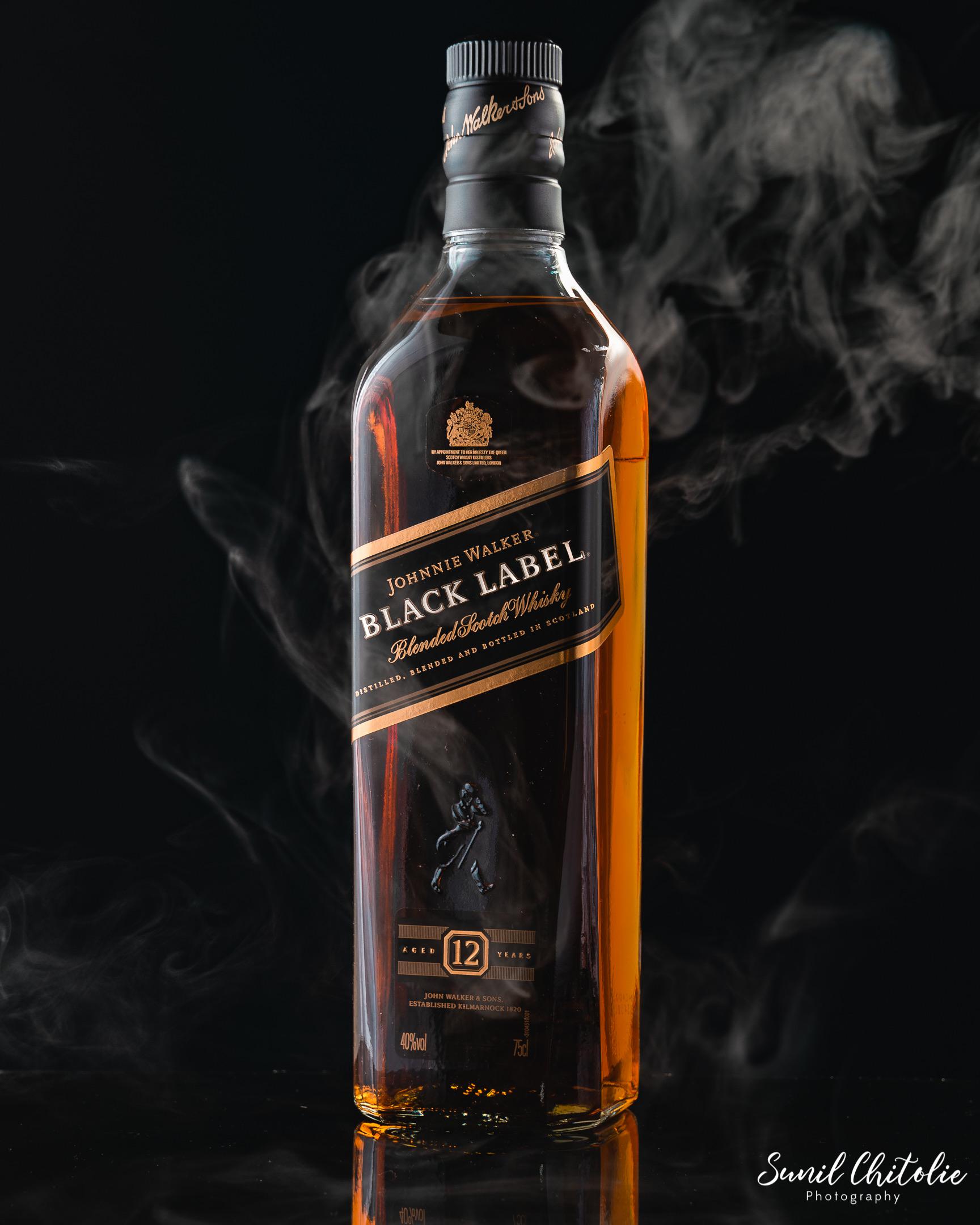 “BLACK LABEL” one of my favorite looking bottles I’ve ever done product