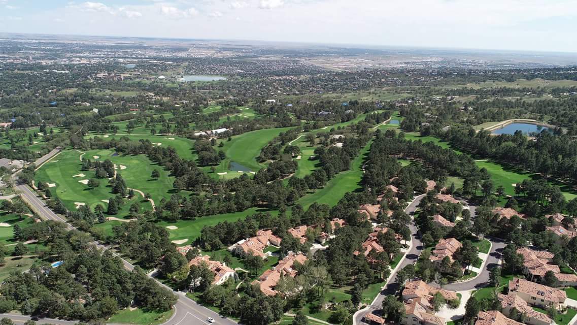 I took the drone up to a friend's house on Cheyenne Mountain. Thought you guys might appreciate